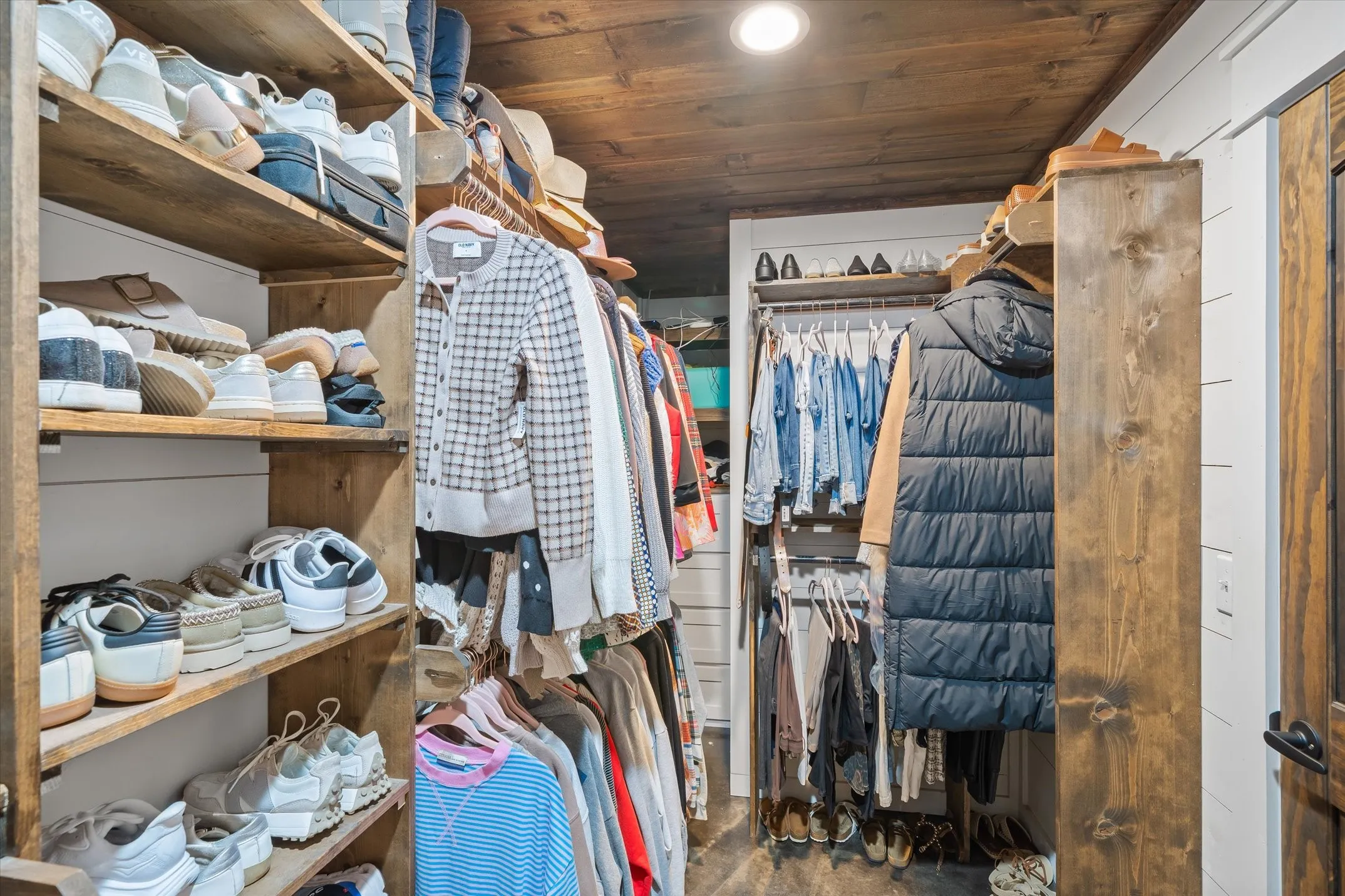 Two of two primary closets