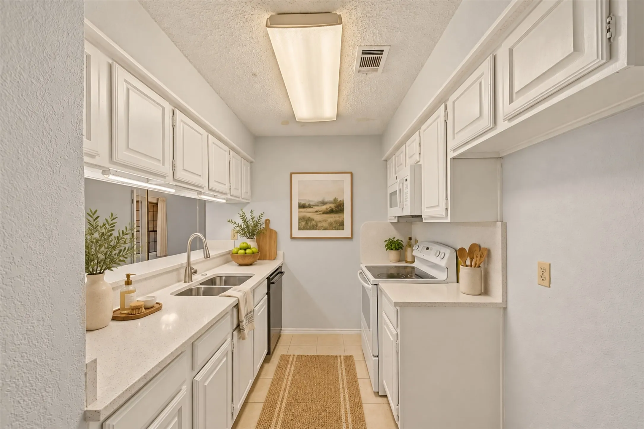 Kitchen -  virtually stagged