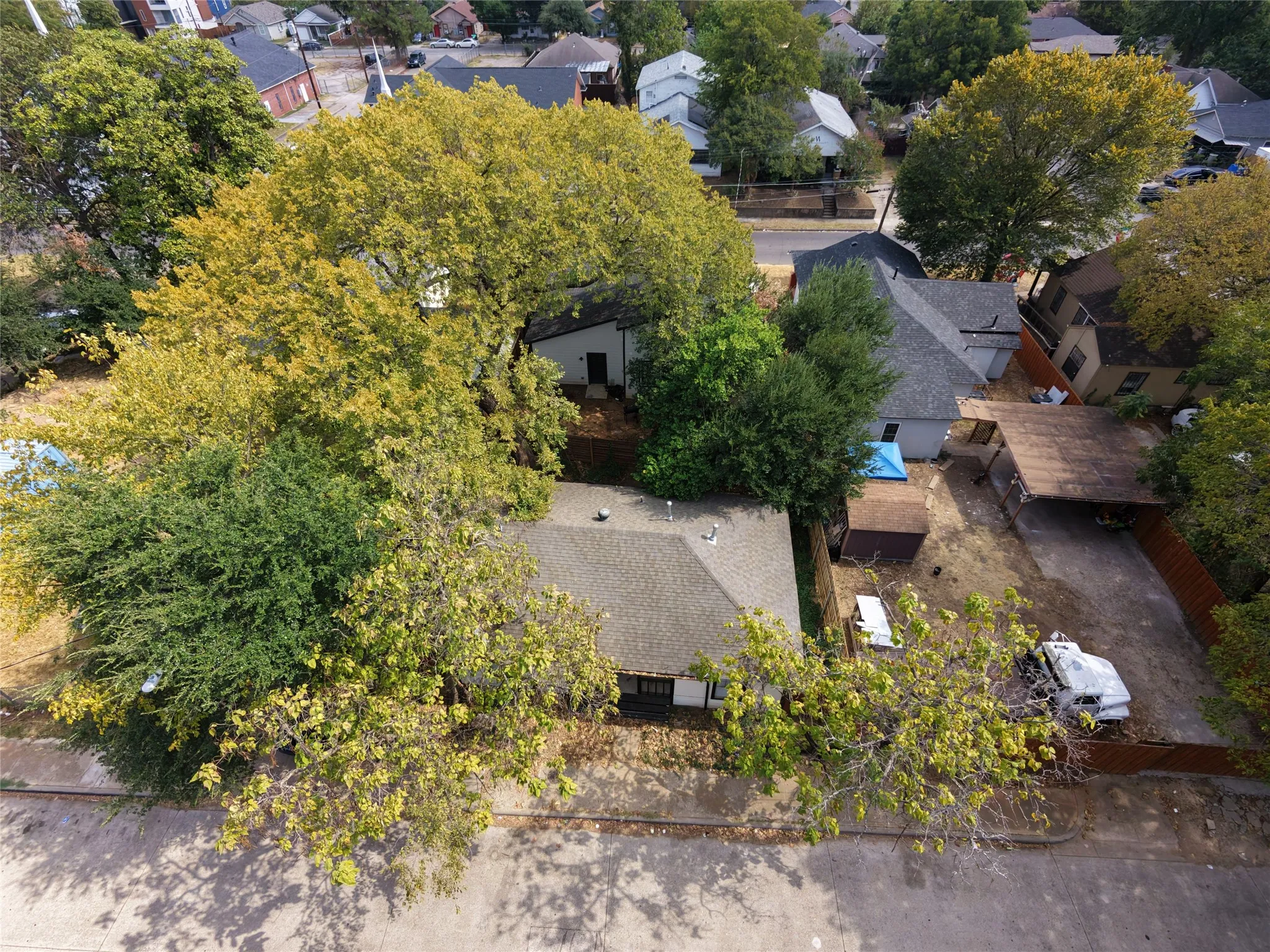 Aerial Neighborhood View