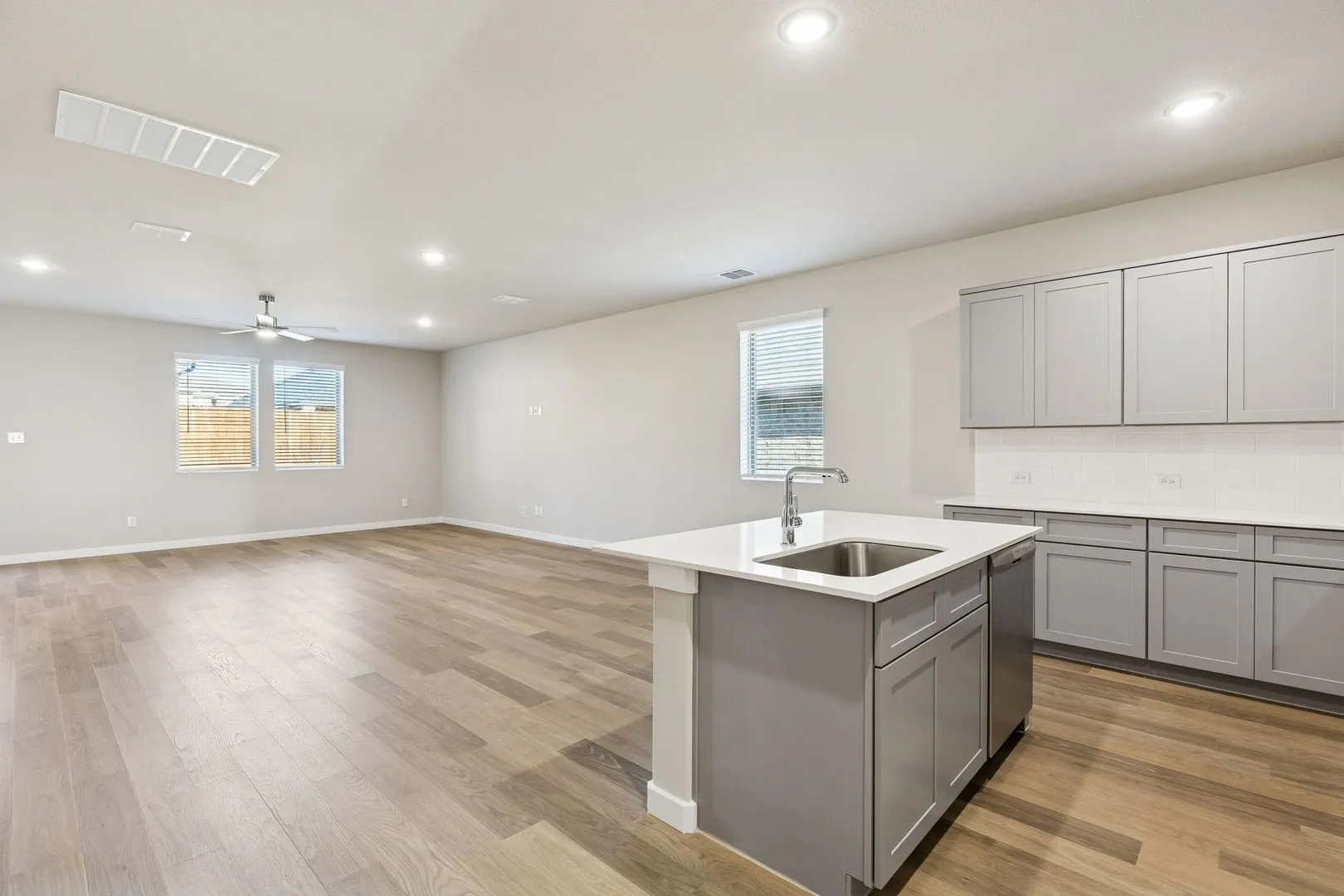 Open First Floor in the Haylee home plan by Trophy Signature Homes - REPRESENTATIVE PHOTO