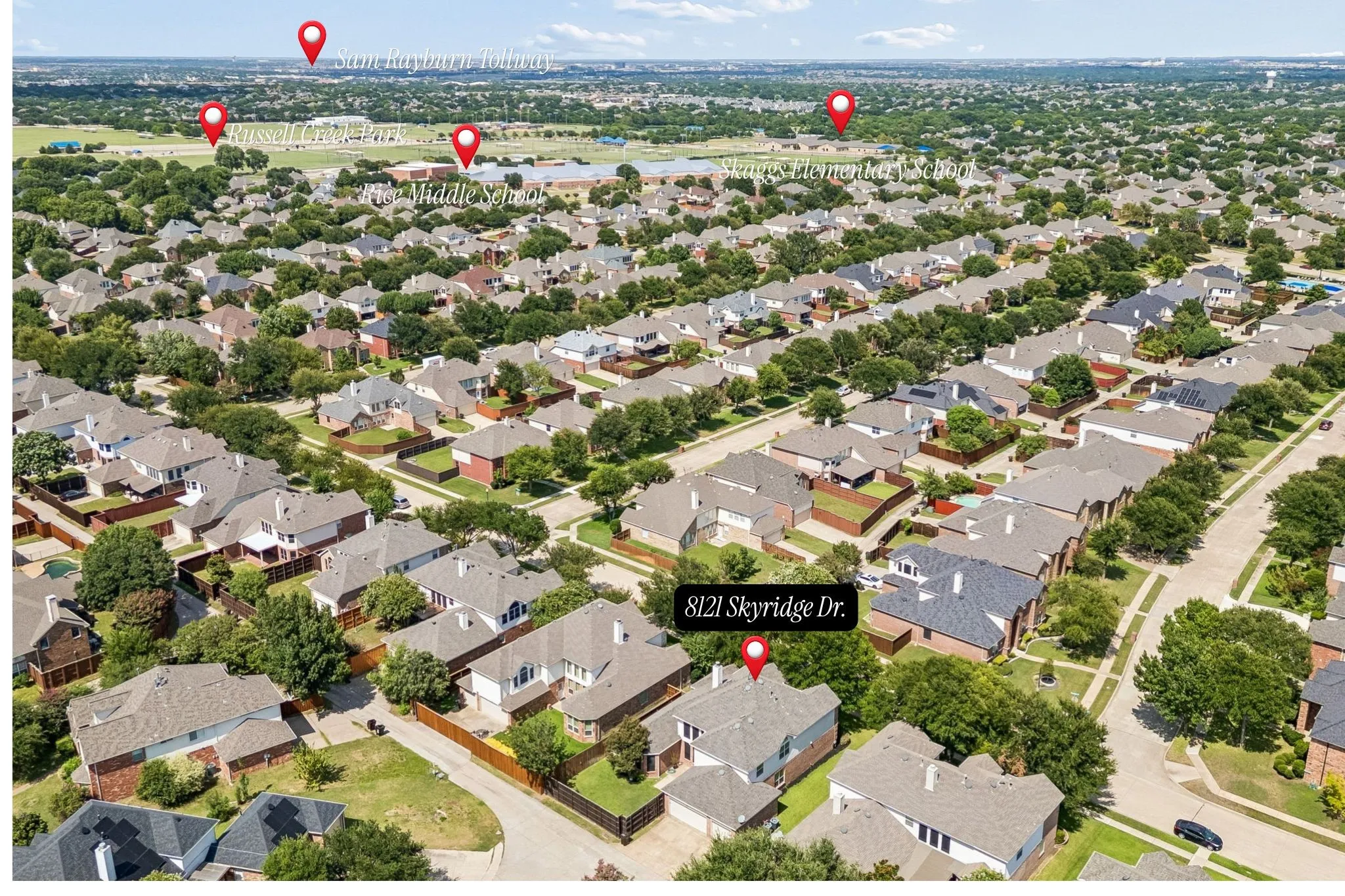 Established Spring Ridge location offers convenient access to SH-121, US-75 and Dallas North Tollway.