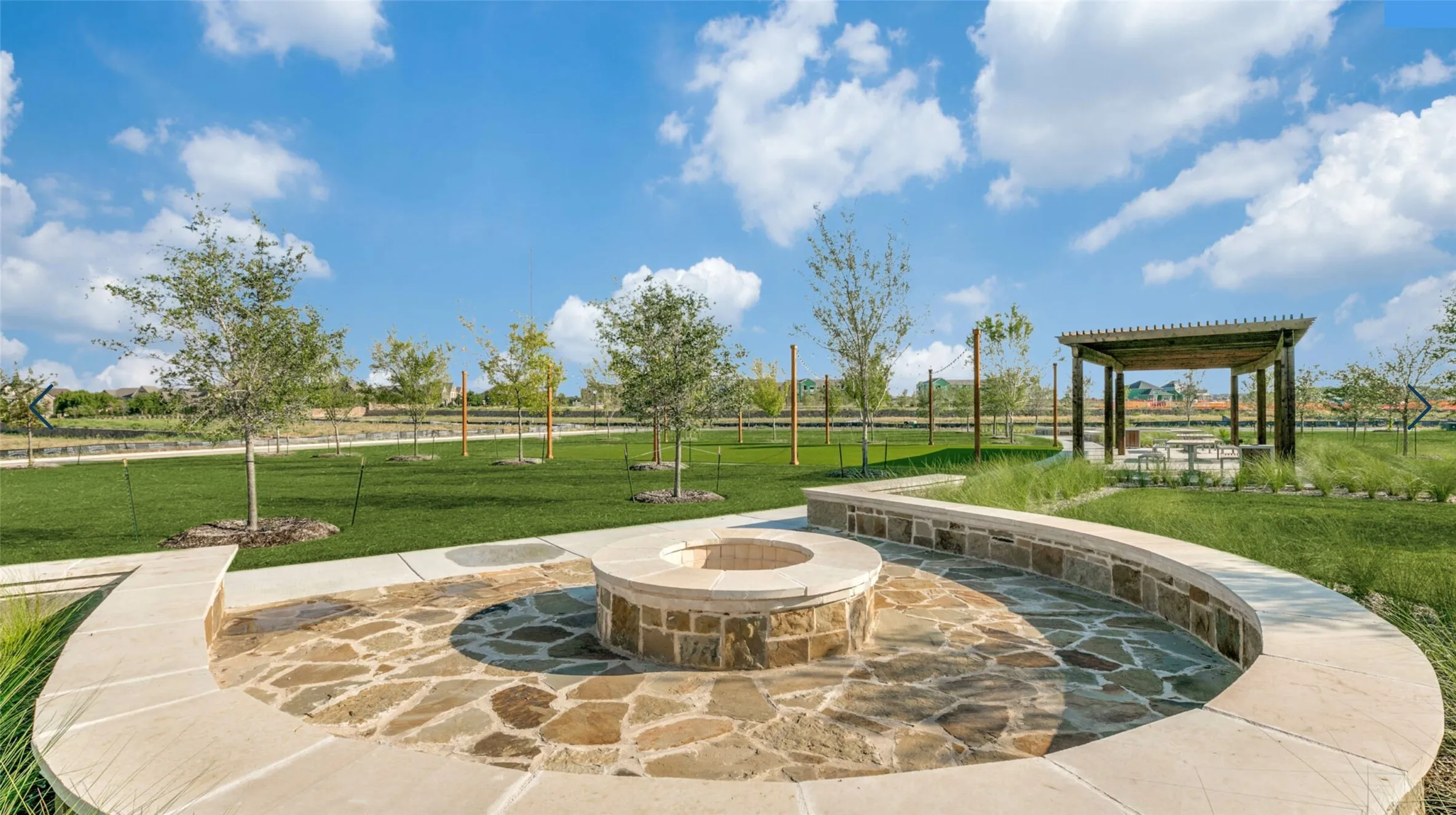 Beautiful outdoor spaces the entire family can enjoy in Estates at Stacy Crossing!