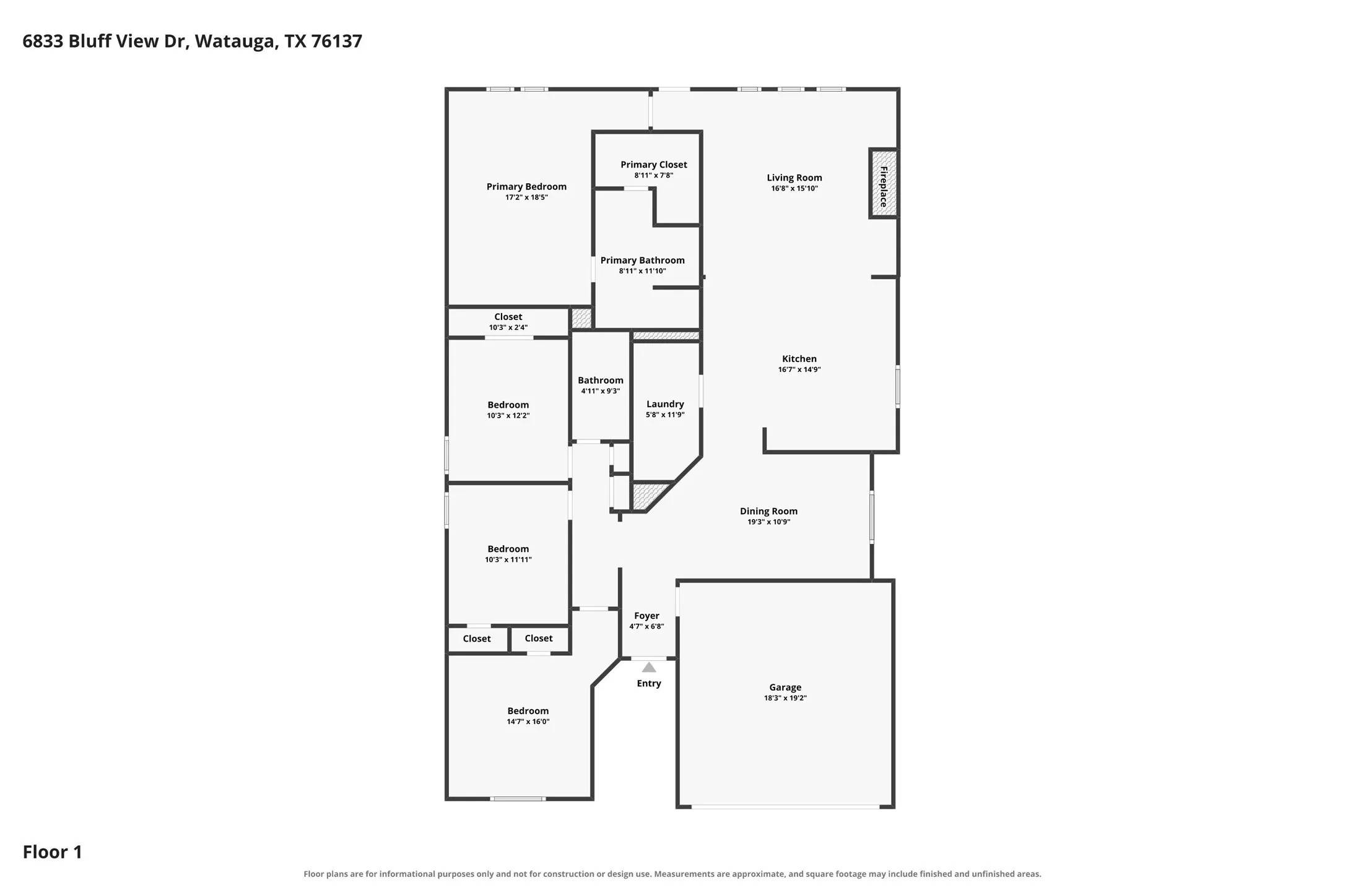 Single Family Residence For Sale in Tarrant County , 6833 Bluff View Drive, Watauga, Texas 76137, 4 Bedroom, 2 Bathroom, 2 Garage spaces, 1,957 Sqft, built in 2000, mls#21392972, Real Estate Agent in Watauga, Homes For Sale in Tarrant county, Homes For Sale in Watauga, Realtor in Watauga Texas, Real Estate Brokerage Independent Realty Texas, Luminita Cordes Realtor