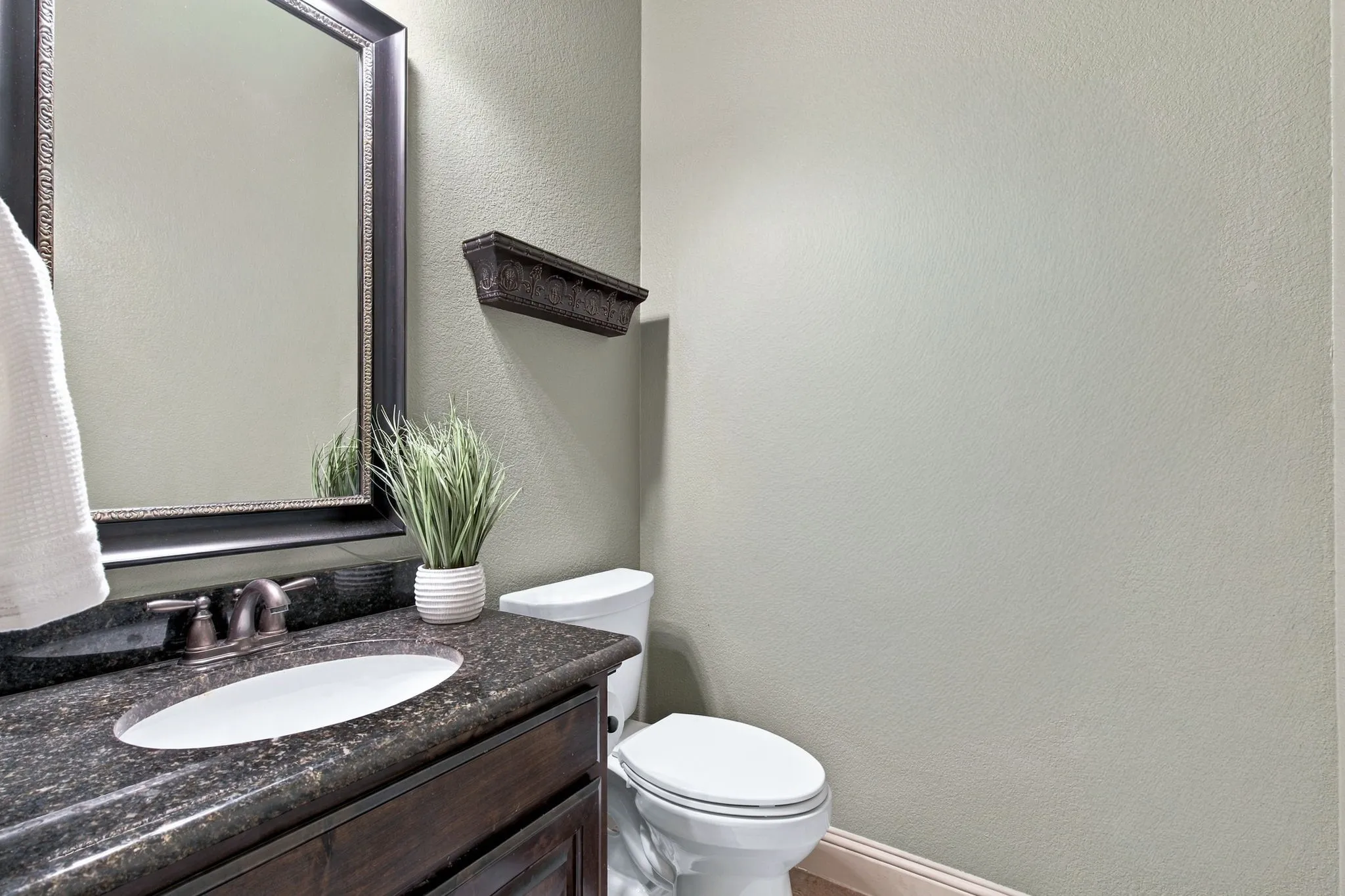 HALF BATHROOM DOWNSTAIRS