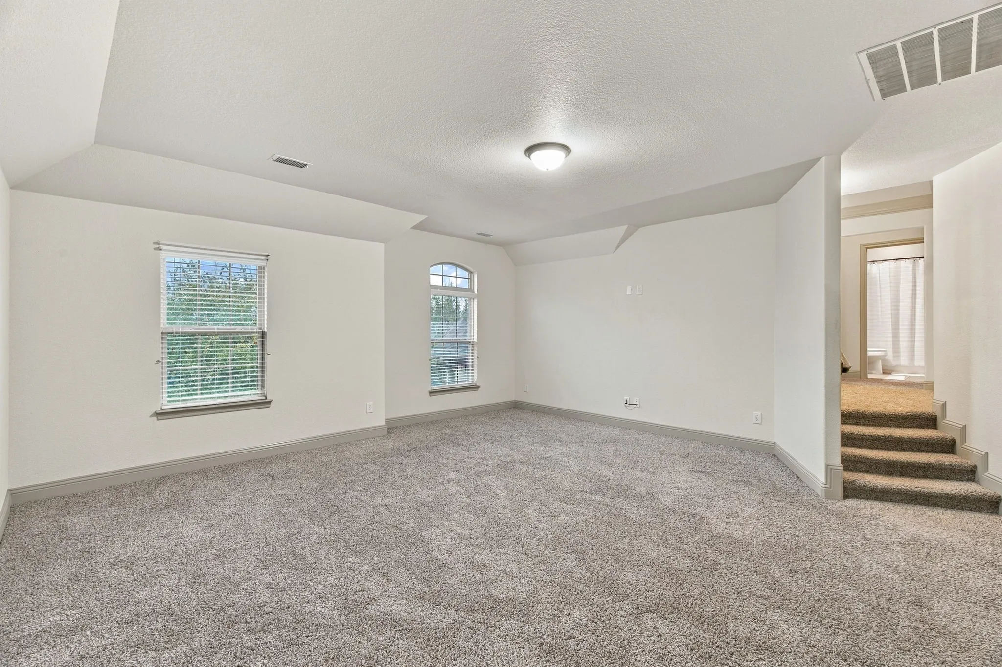 UPSTAIRS GAME ROOM OR MEDIA ROOM
