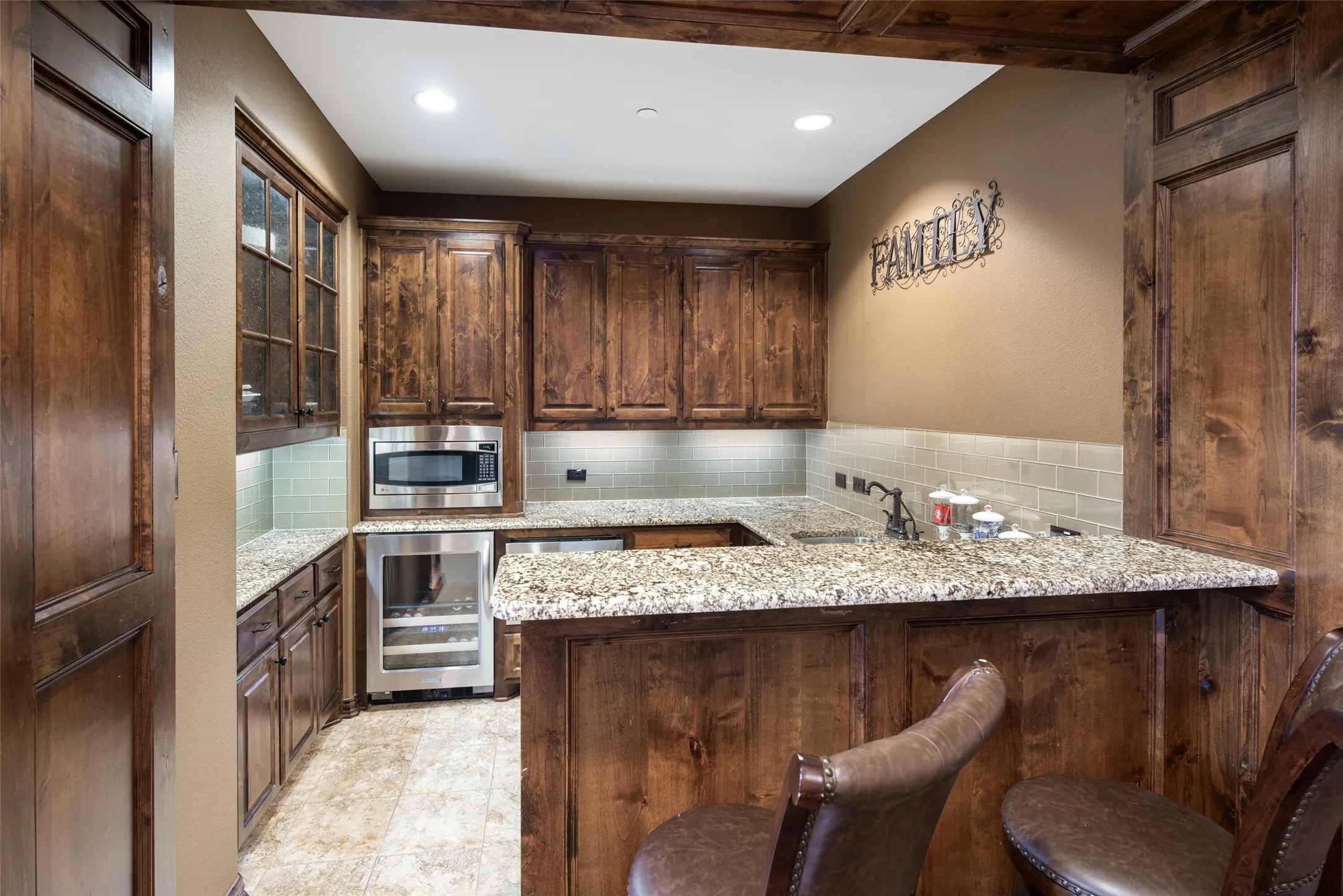 Gameroom/Media Wet Bar