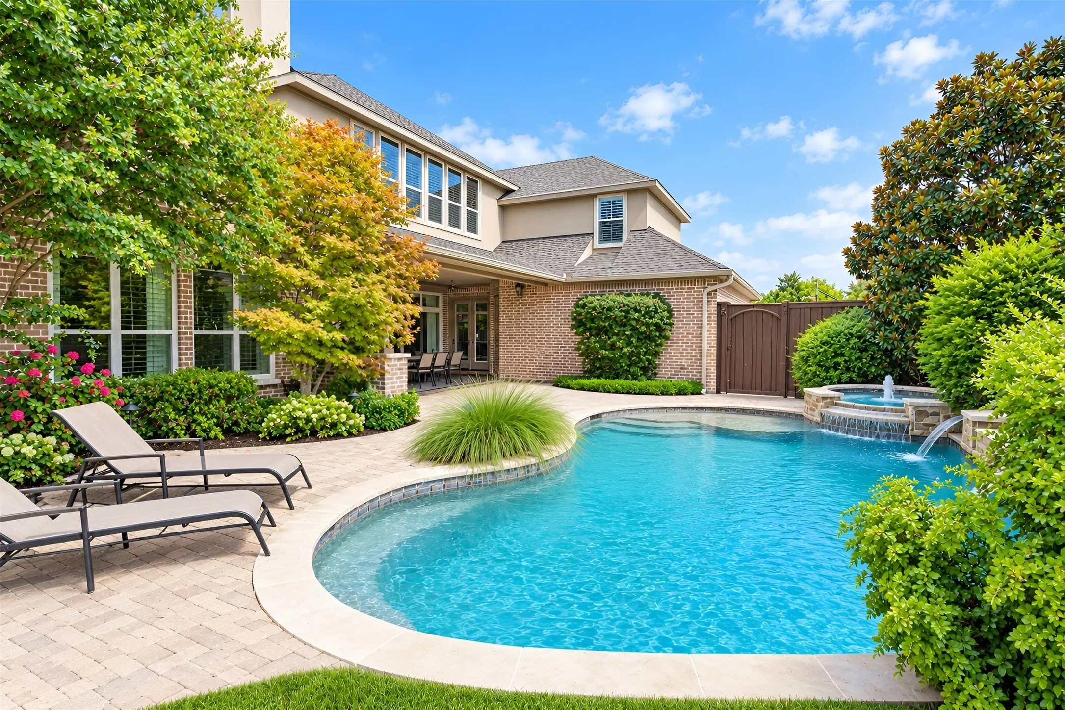 Virtually Staged Pool