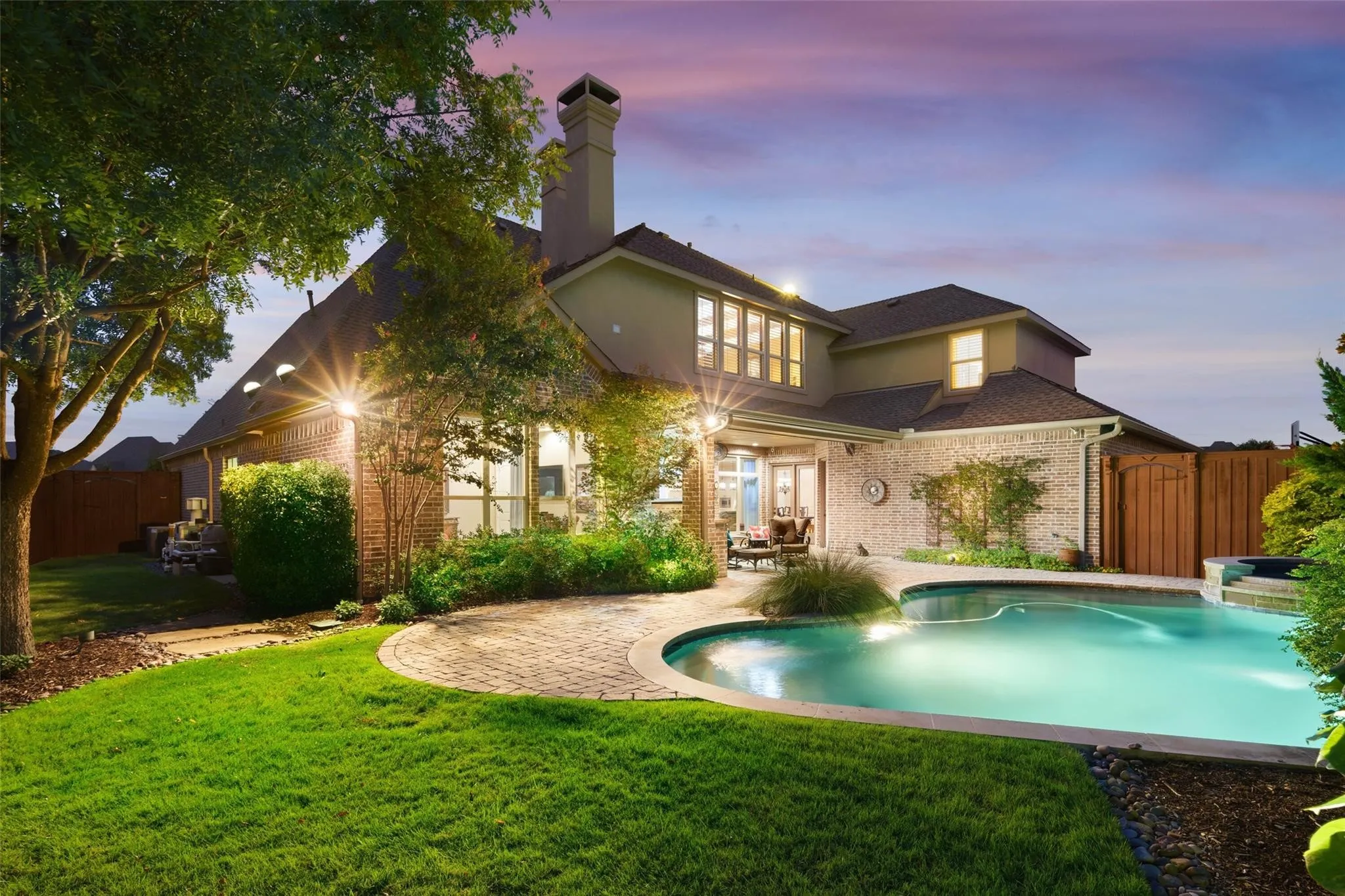 Backyard and Pool