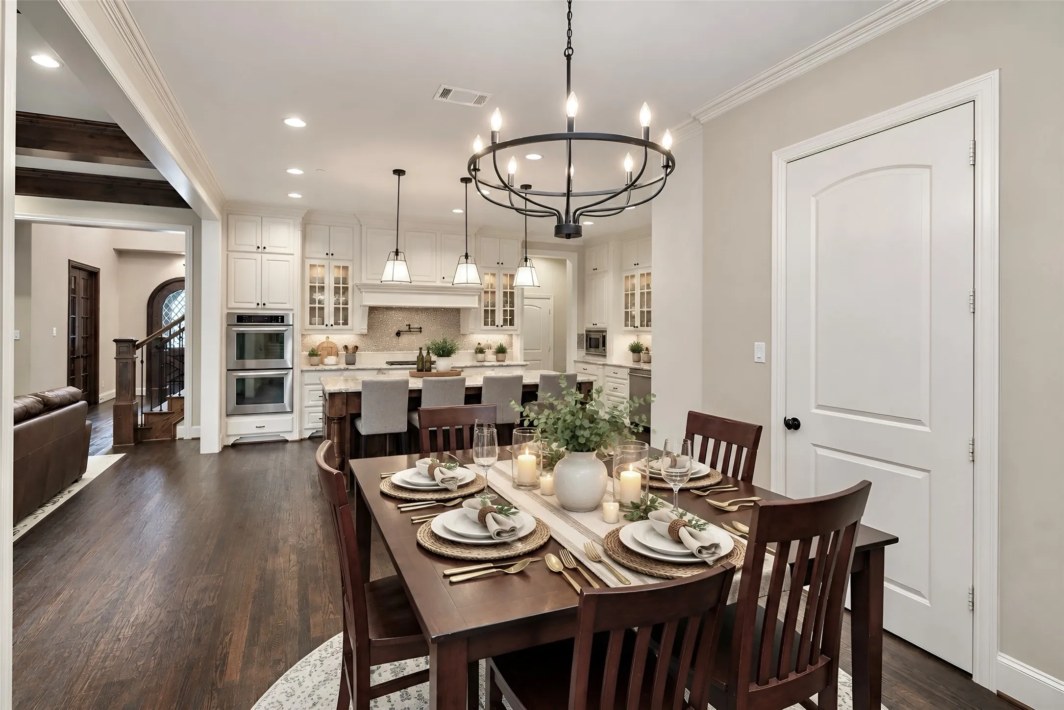 Virtually Staged Breakfast Room