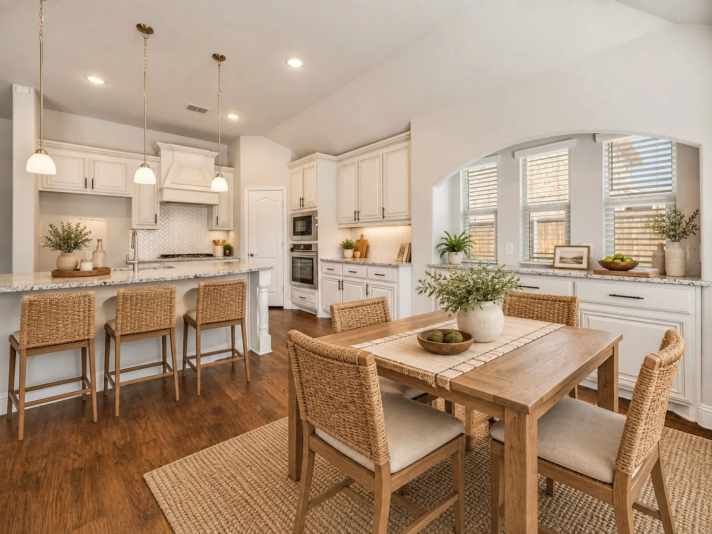 Virtual staging to show potential.