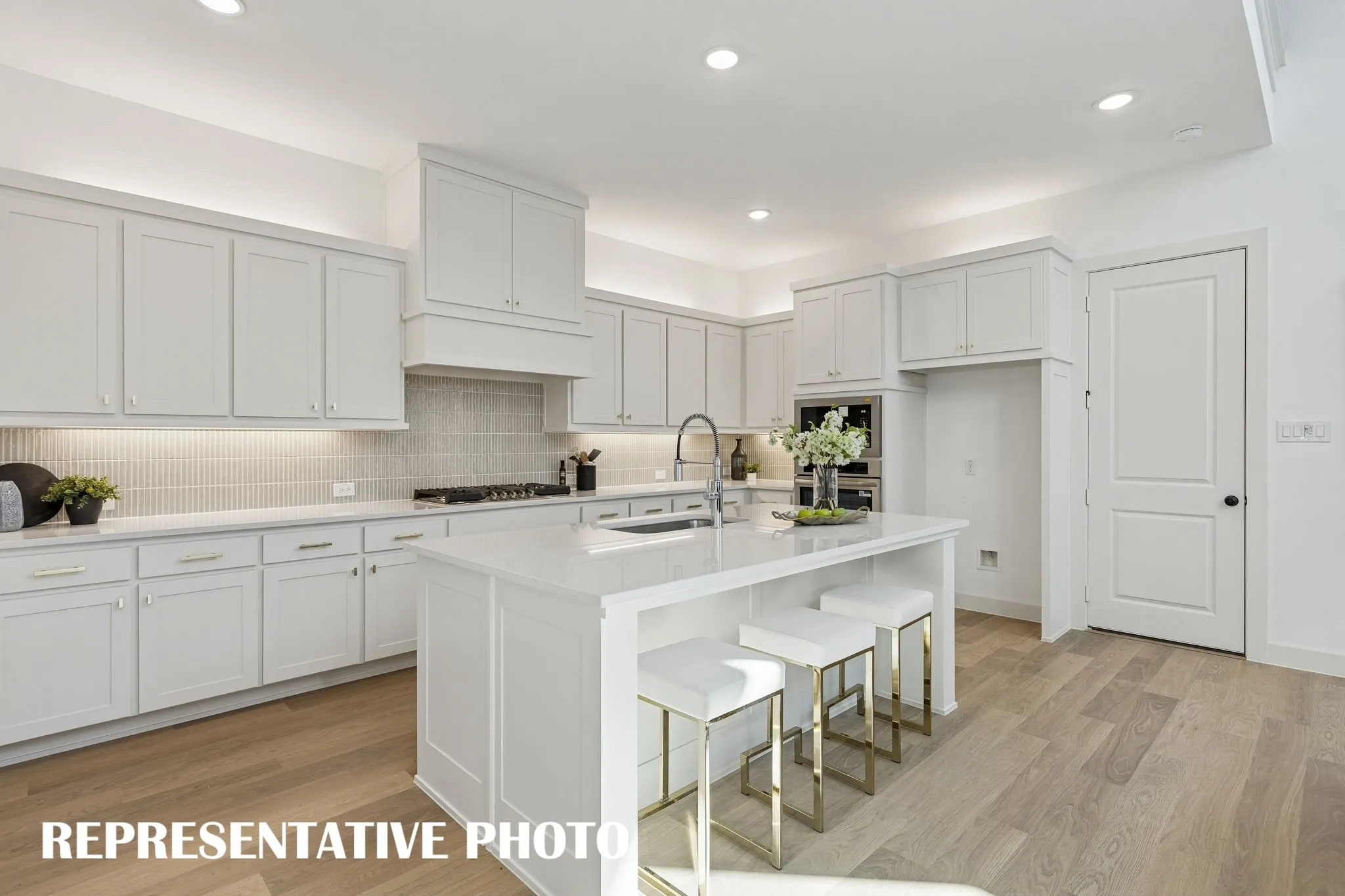 All the chefs in the family will enjoy creating culinary delights in this spacious kitchen packed with prep and storage space.REPRESENTATIVE PHOTO