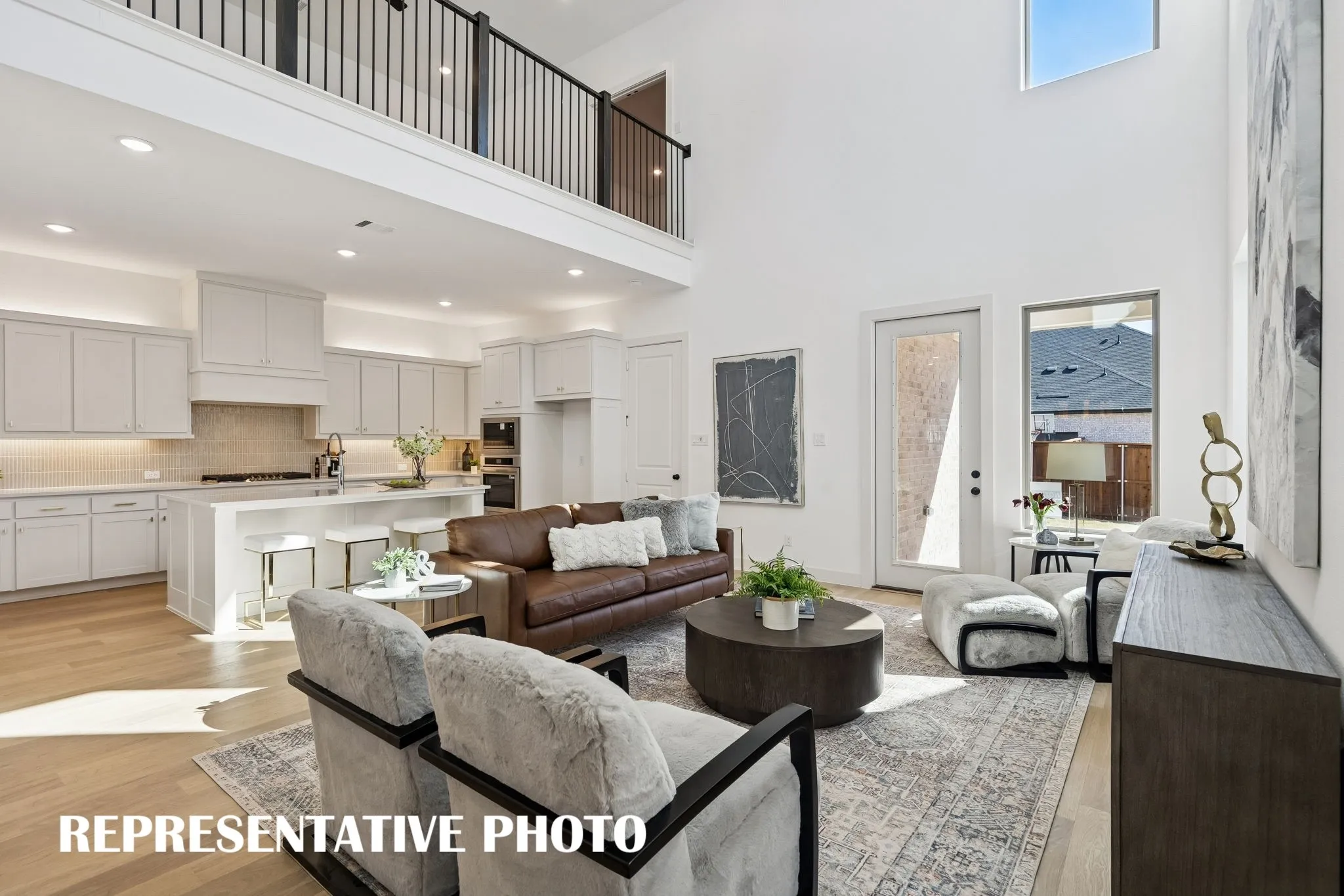Entertaining is a breeze in this wonderfully designed open concept floor plan.REPRESENTATIVE PHOTO