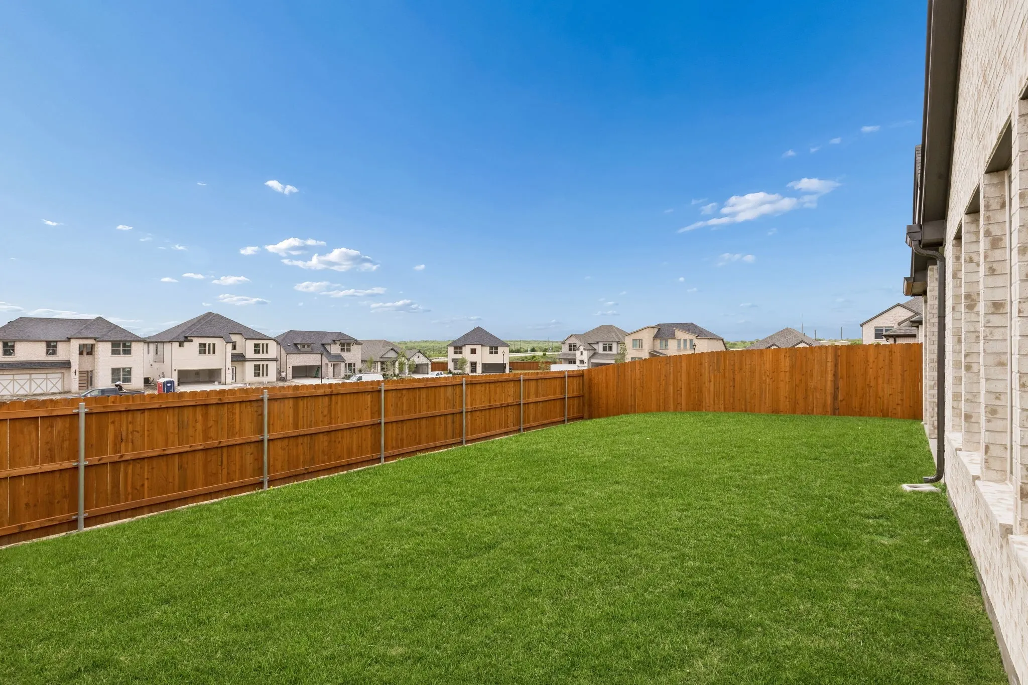 Patio in the Claret home plan – REPRESENTATIVE PHOTO