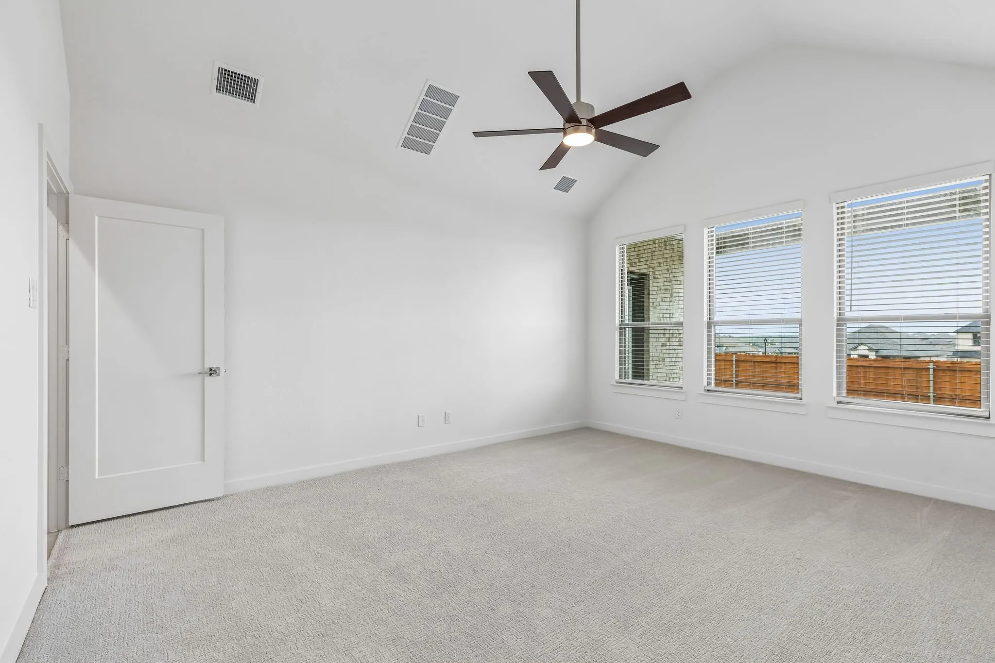 Primary Suite in the Claret home plan – REPRESENTATIVE PHOTO