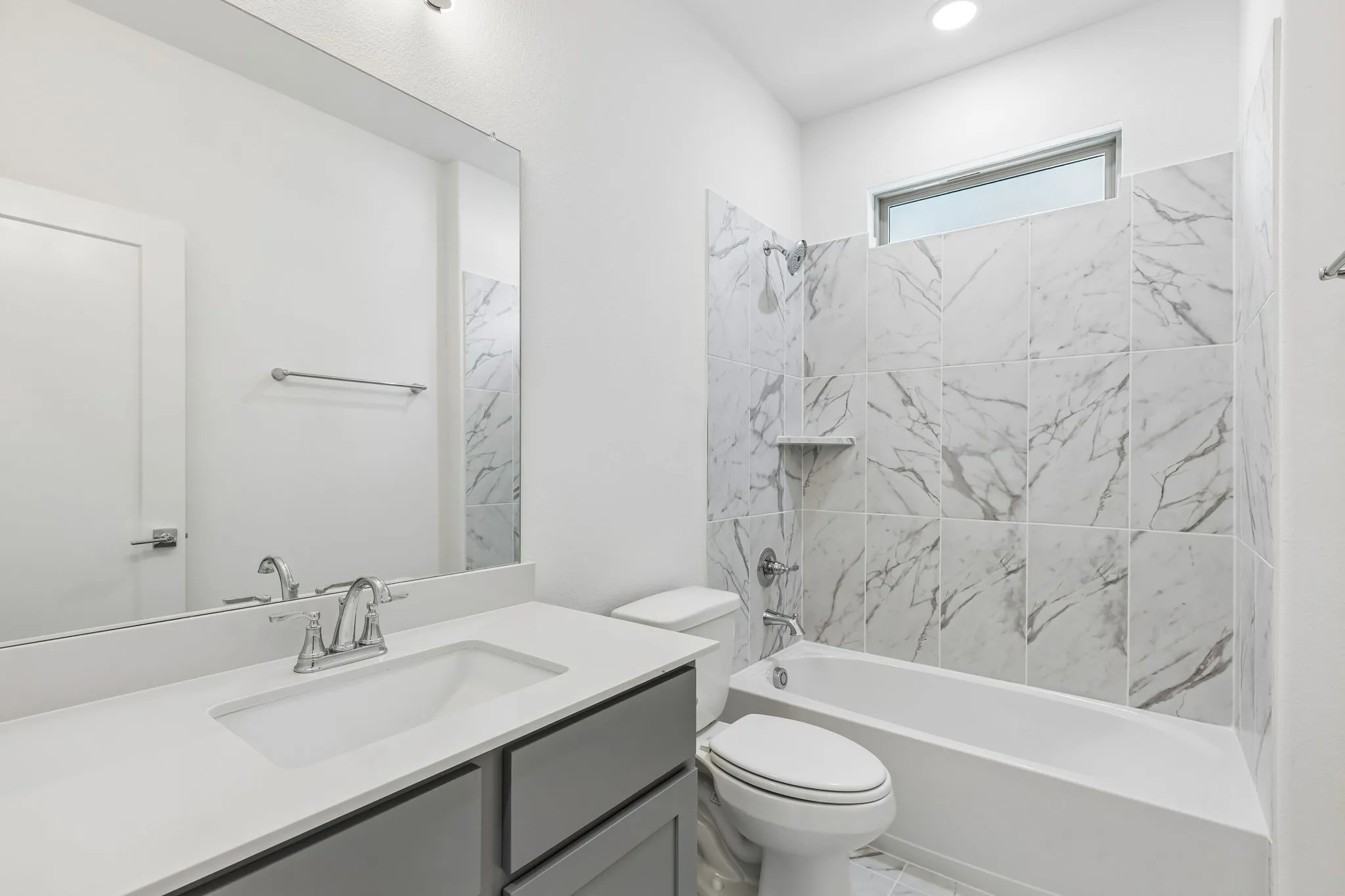Bathroom in the Claret home plan – REPRESENTATIVE PHOTO