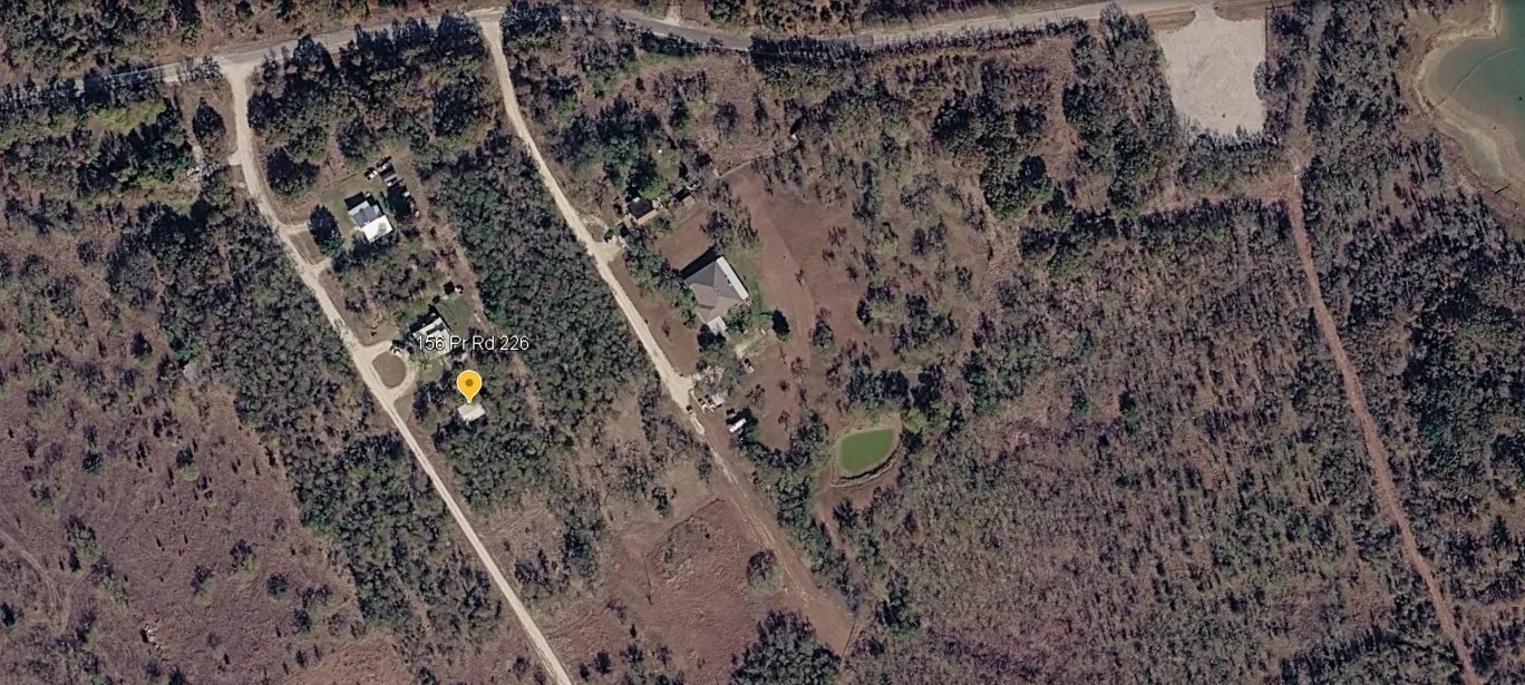Aerial map. Illustrating the property's location and surrounding geographical features