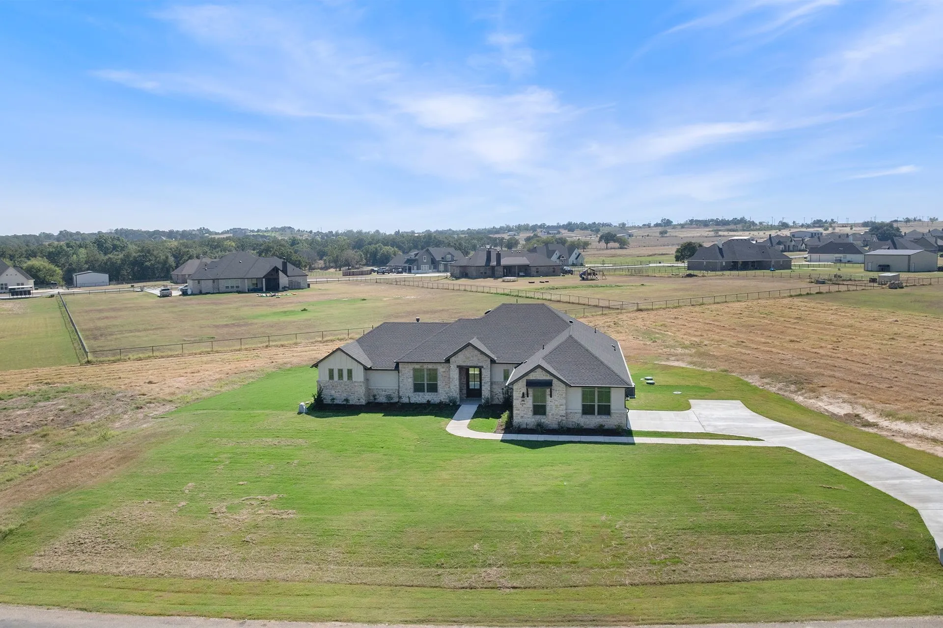 Single Family Residence For Sale in Parker County , 1099 Paradise Parkway, Poolville, Texas 76487, 3 Bedroom, 3 Bathroom, 2 Garage spaces, 2,587 Sqft, built in 2024, mls#21395991, Real Estate Agent in Poolville, Homes For Sale in Parker county, Homes For Sale in Poolville, Realtor in Poolville Texas, Real Estate Brokerage Independent Realty Texas, Luminita Cordes Realtor