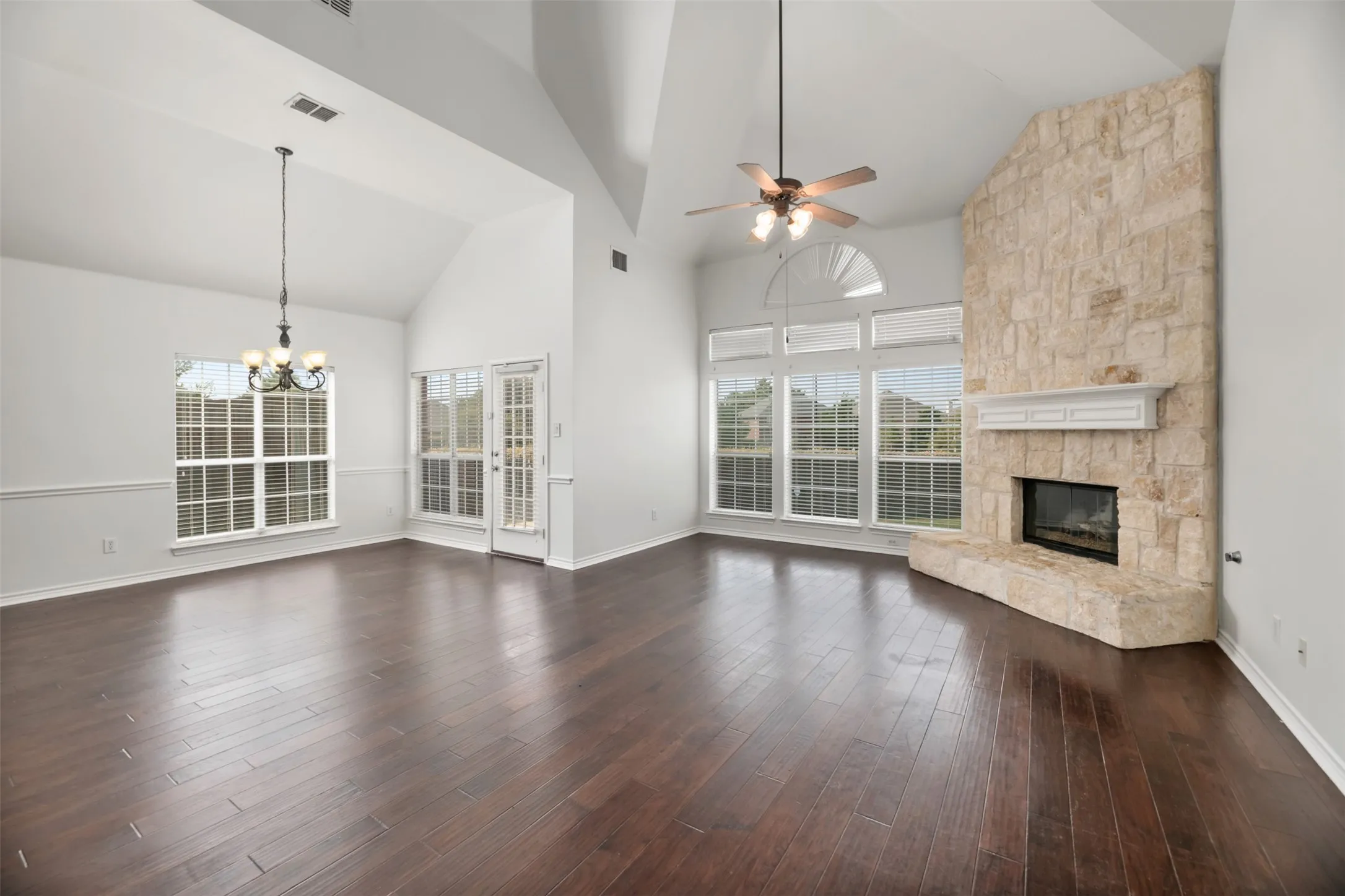 Vaulted ceiling