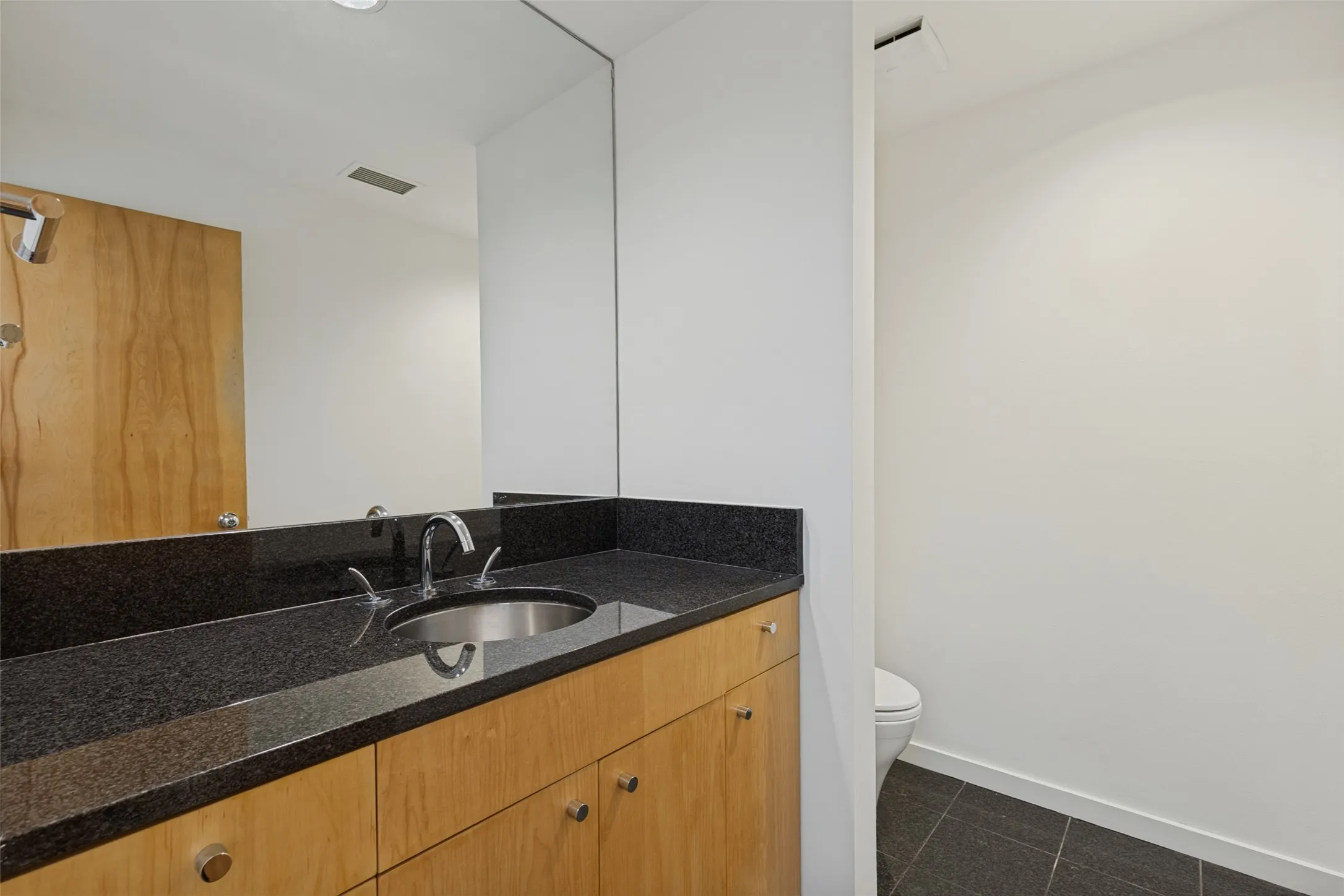 Downstairs powder bathroom