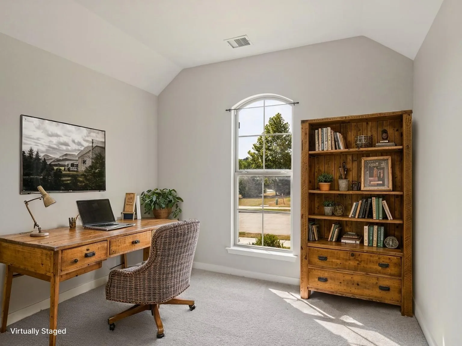 Front Bedroom - Virtually Staged