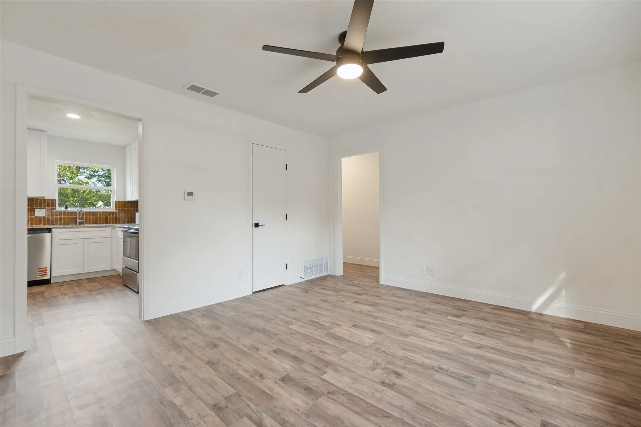 Living Room and Kitchen