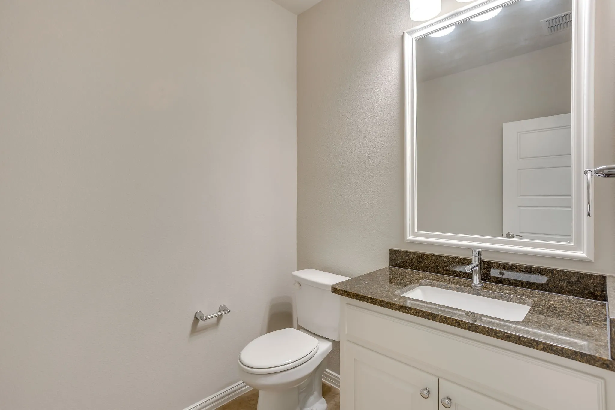 Half bath upstairs