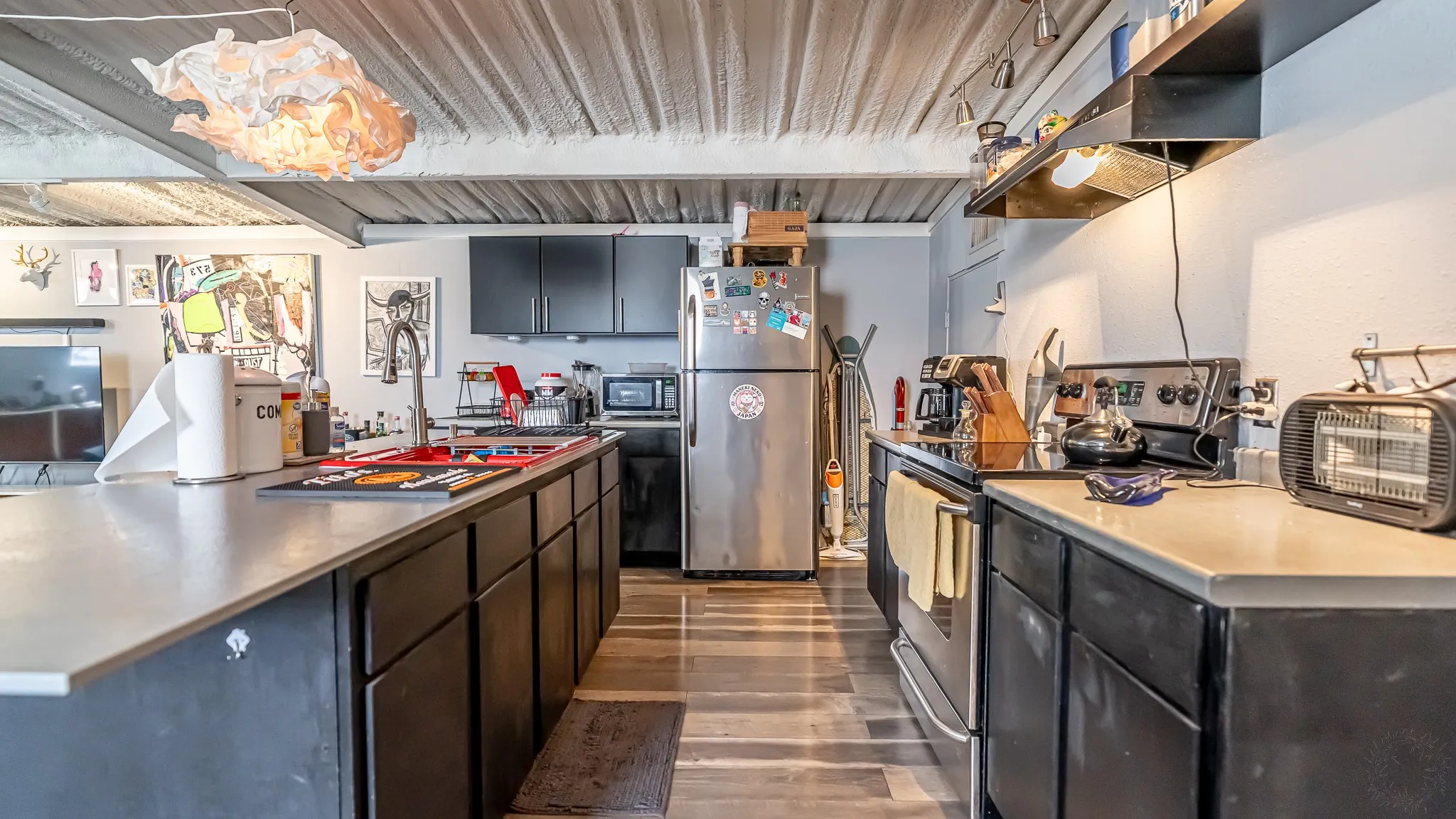 Kitchen in apartment
