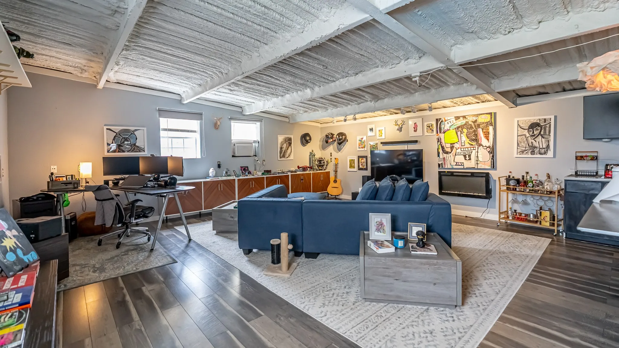 Living room in apartment