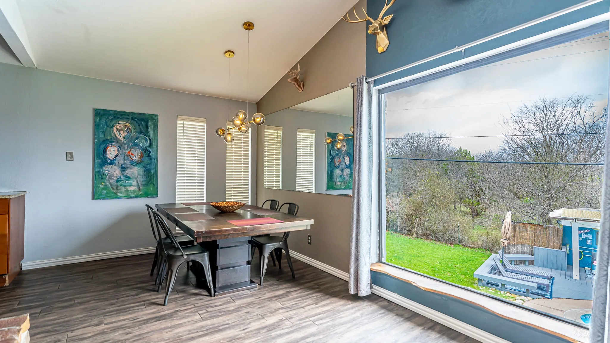 Dining Room, Kitchen to left