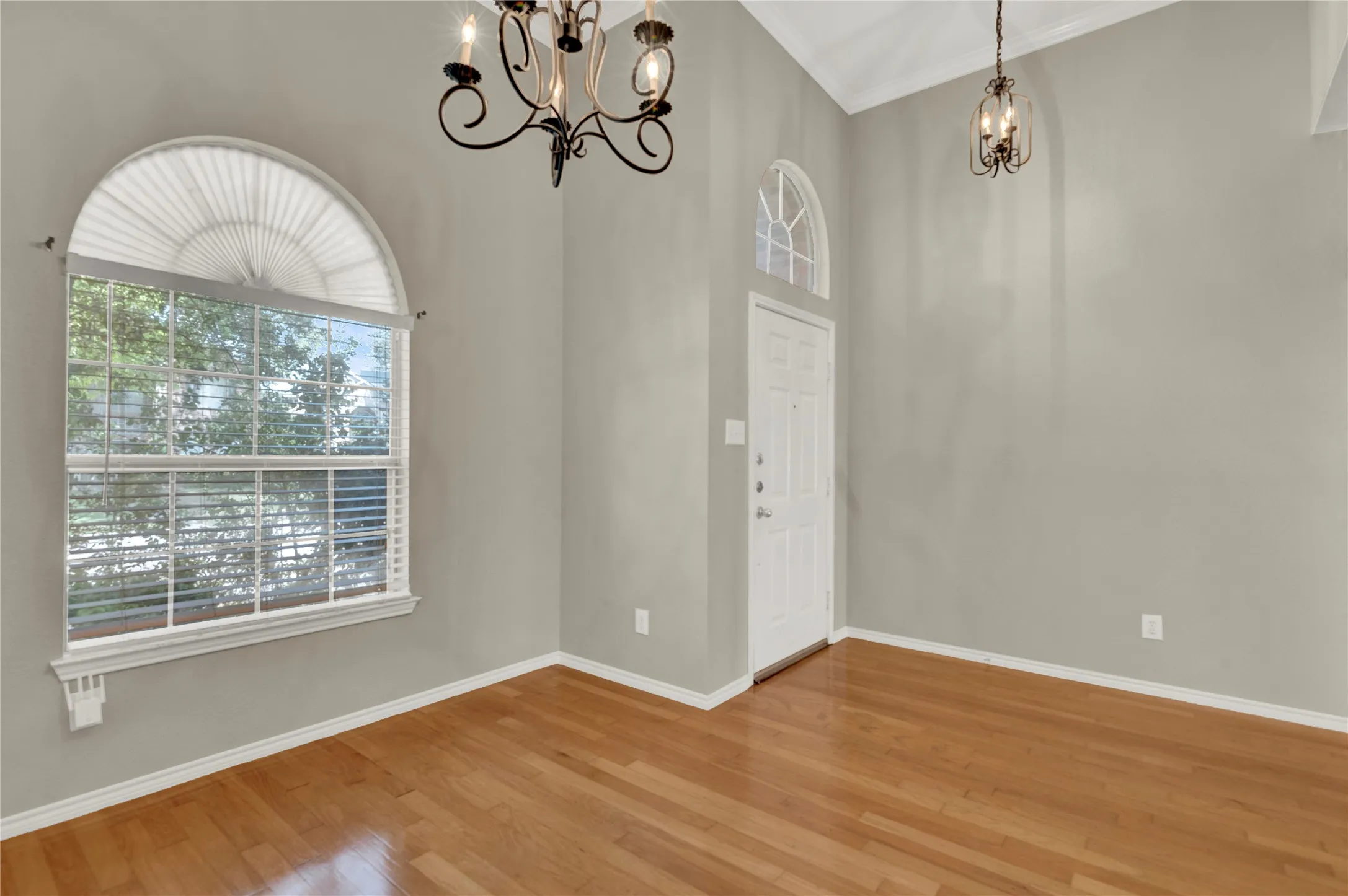 Dining Room area with wood floors