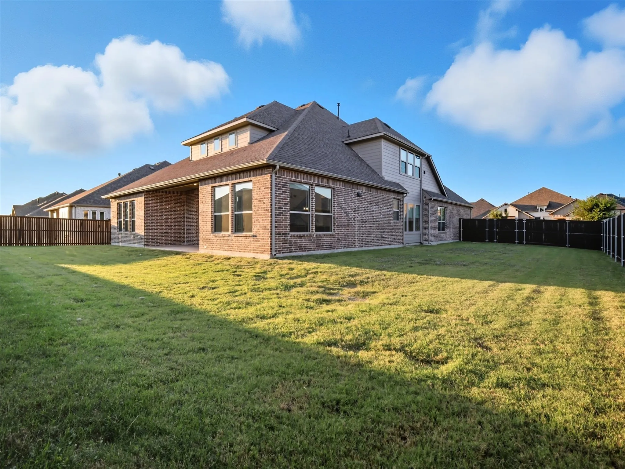 Oversized yard perfect for a Texas sized pool with plenty of room to play!