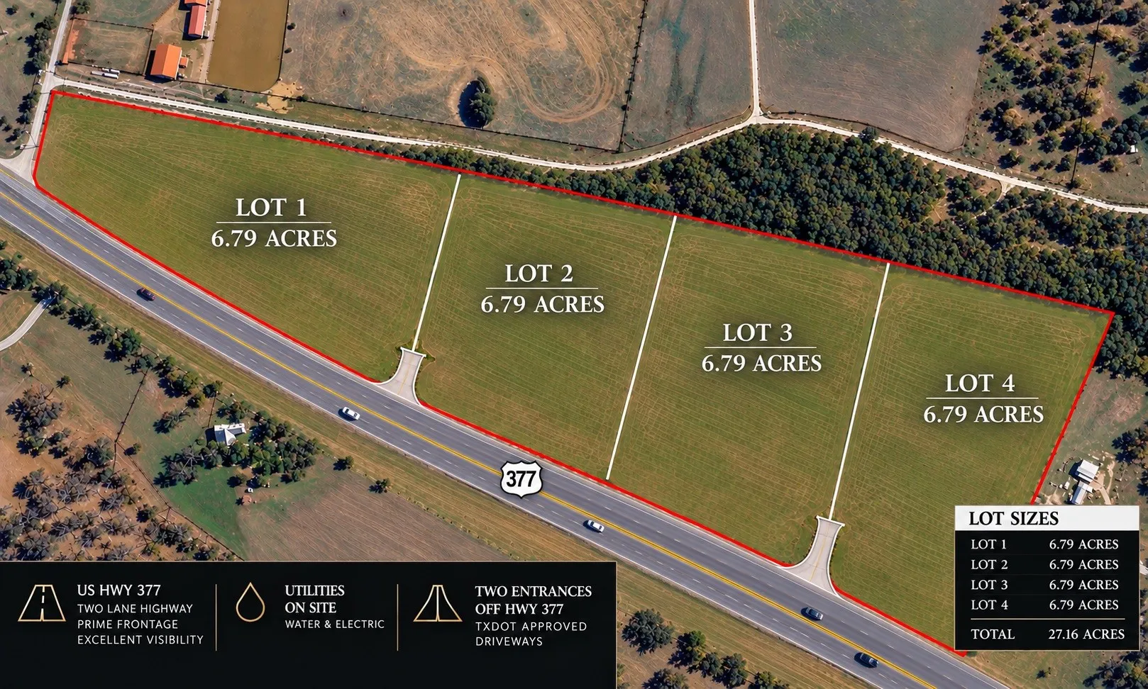 Unimproved Land For Sale in Grayson County , LOT 3 TBA US HWY 377 Highway, Gordonville, Texas 76264, 0, 0, Garage spaces, 0 Sqft, built in 1900, mls#21396061, Real Estate Agent in Gordonville, Homes For Sale in Grayson county, Homes For Sale in Gordonville, Realtor in Gordonville Texas, Real Estate Brokerage Independent Realty Texas, Luminita Cordes Realtor