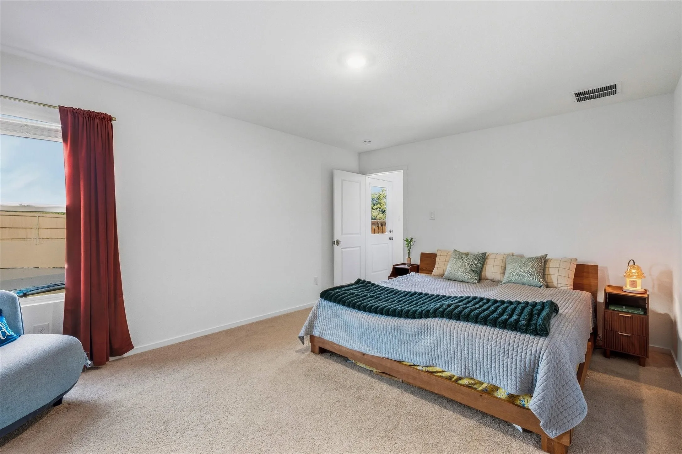 Primary Bedroom with sitting area.
