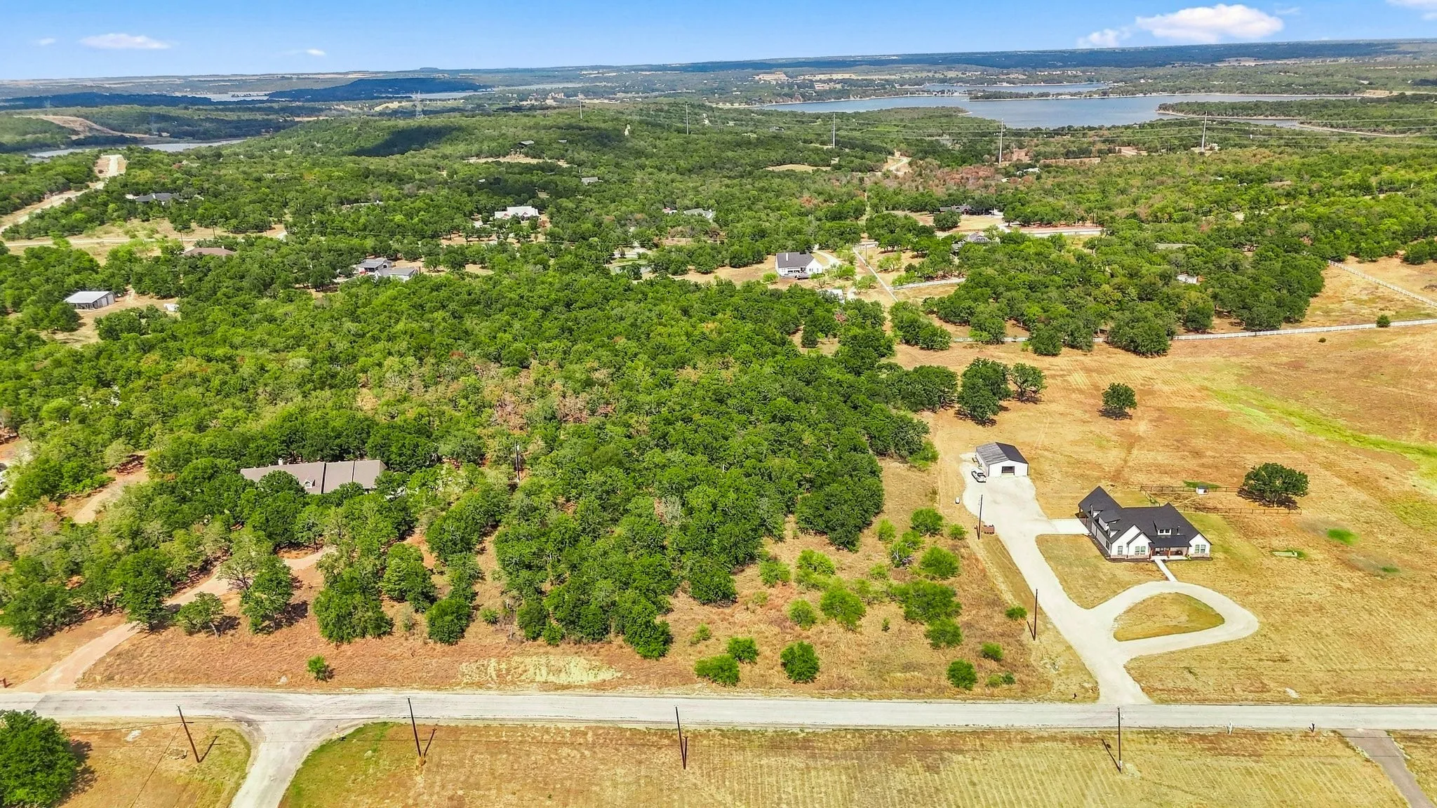 Expansive 5 Acre lot, Heavily treed with gorgeous hardwood trees.