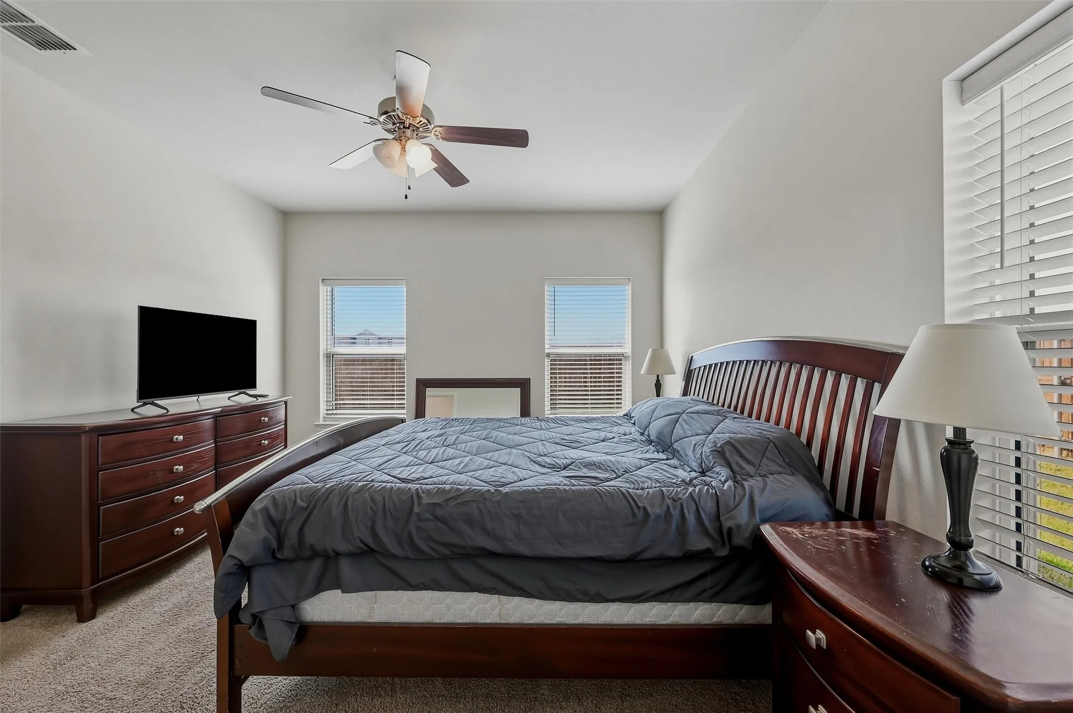 First floor primary bedroom