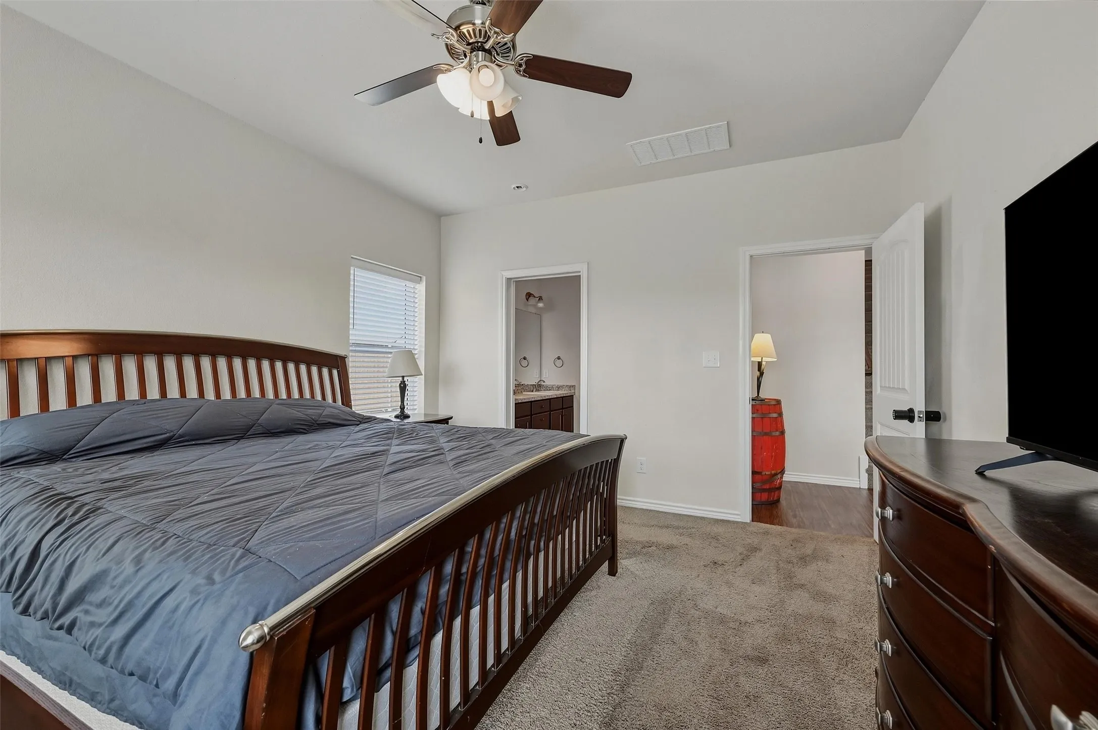 First floor primary bedroom