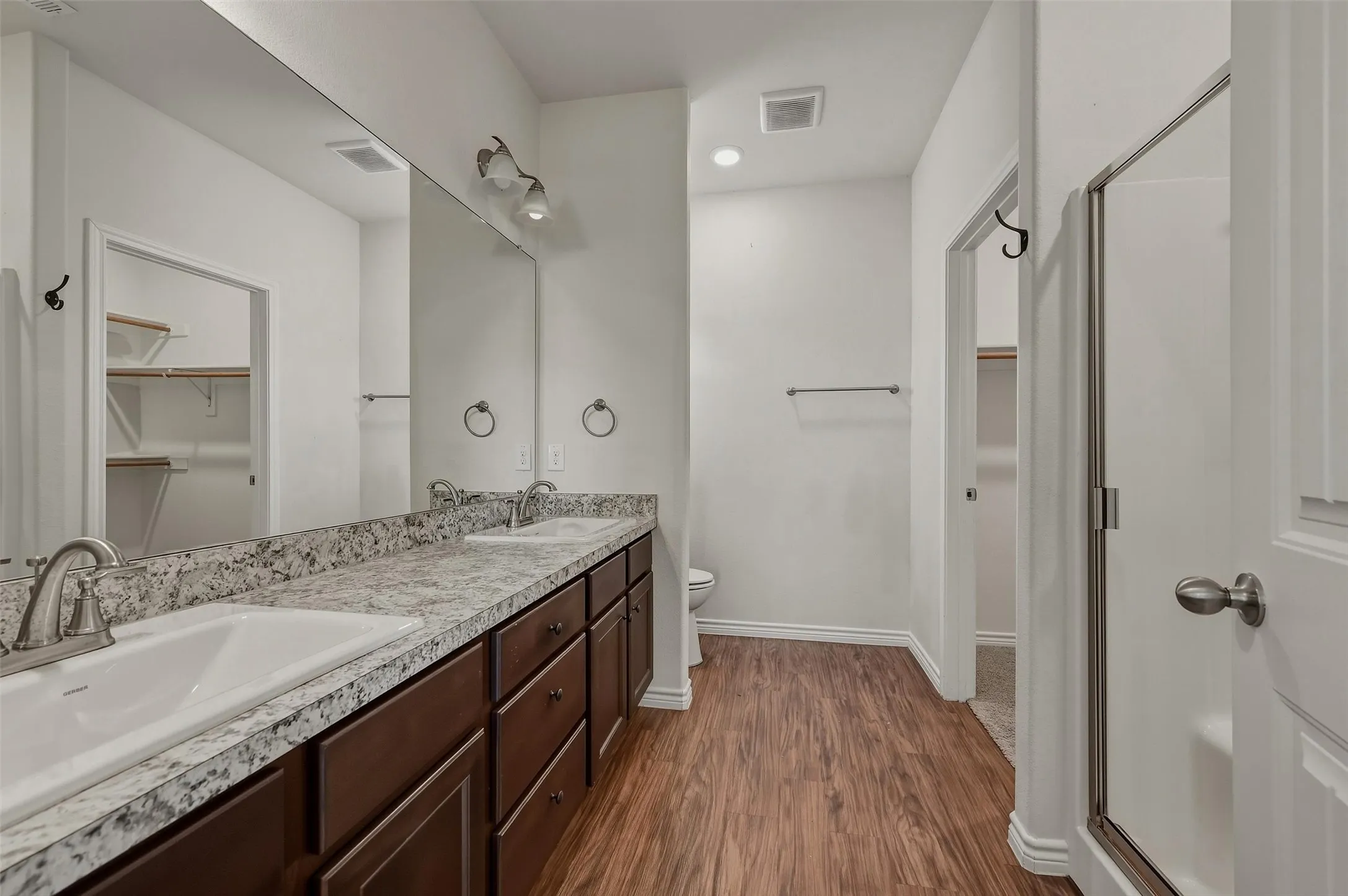 First floor primary bathroom