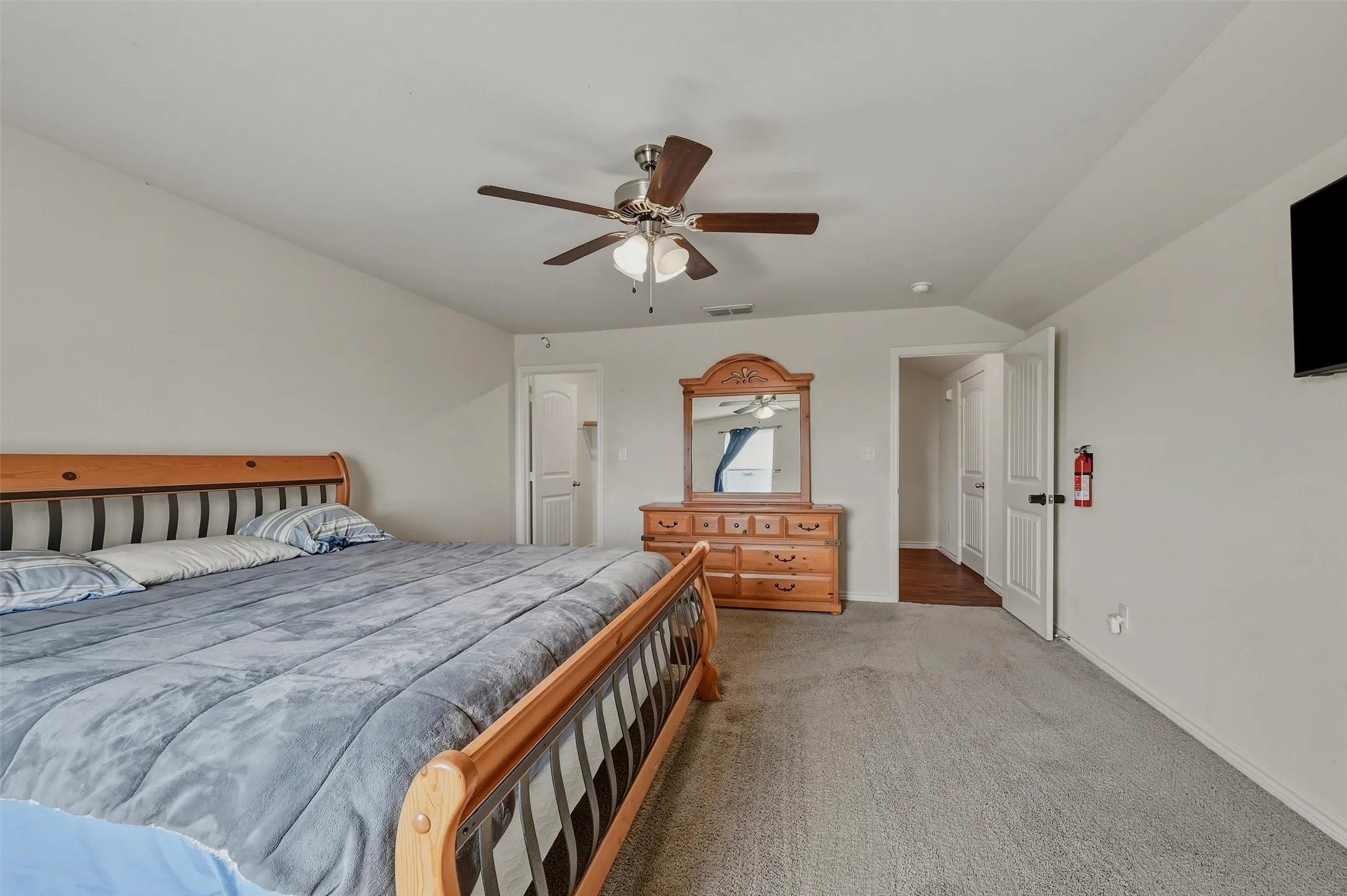 Second floor primary bedroom