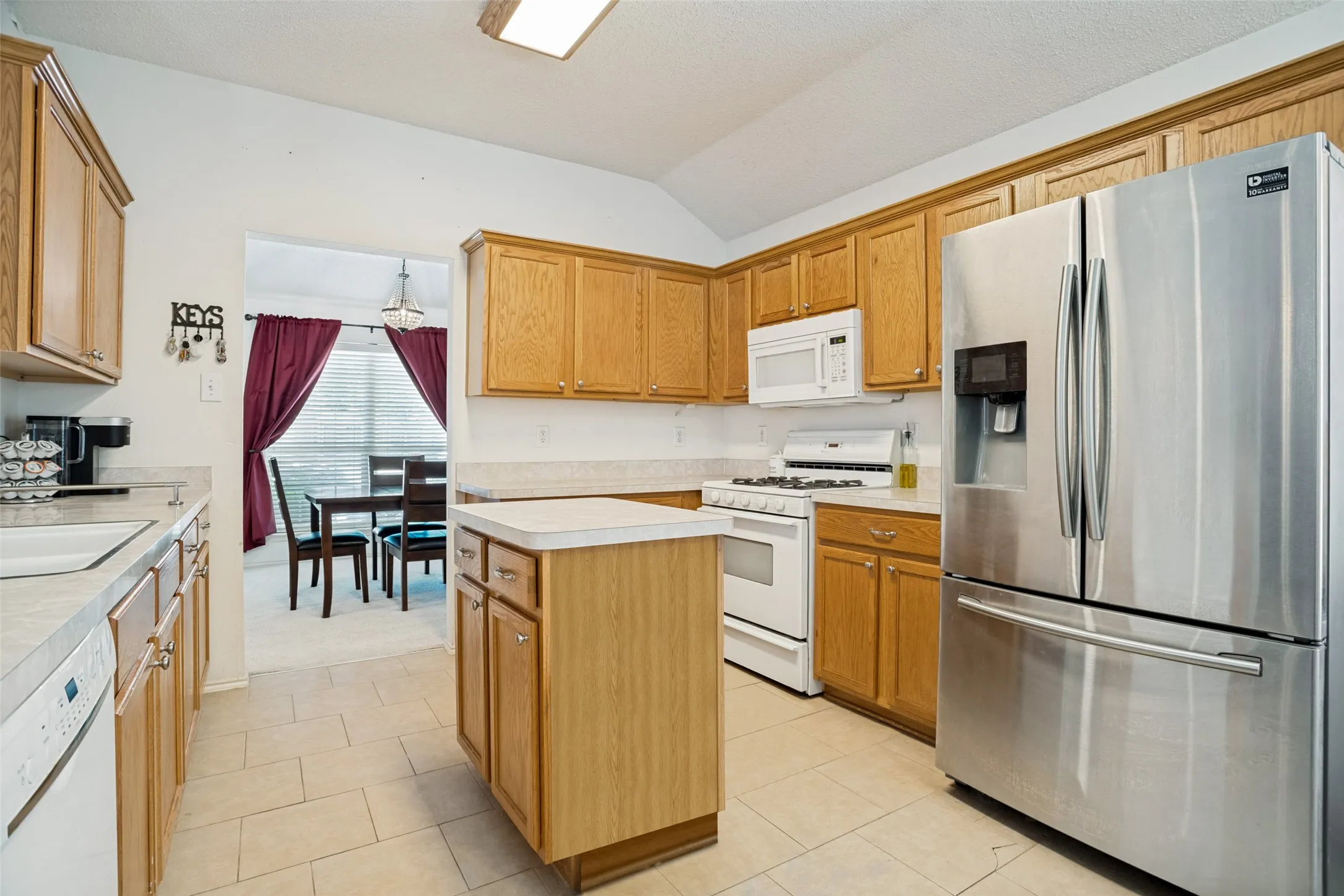 Tons of counter space and storage