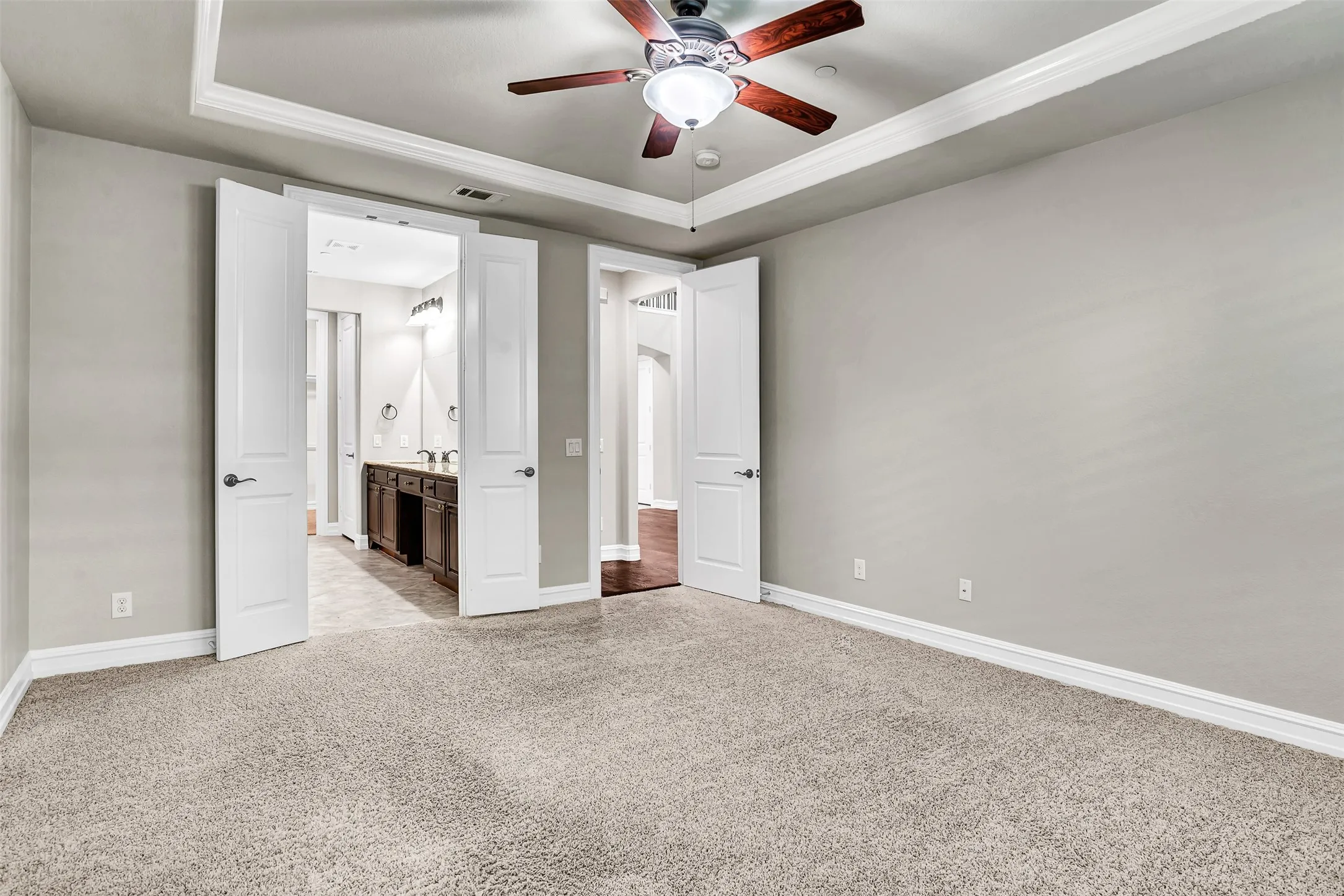 Plenty of space in the master suite to spread out and relax!