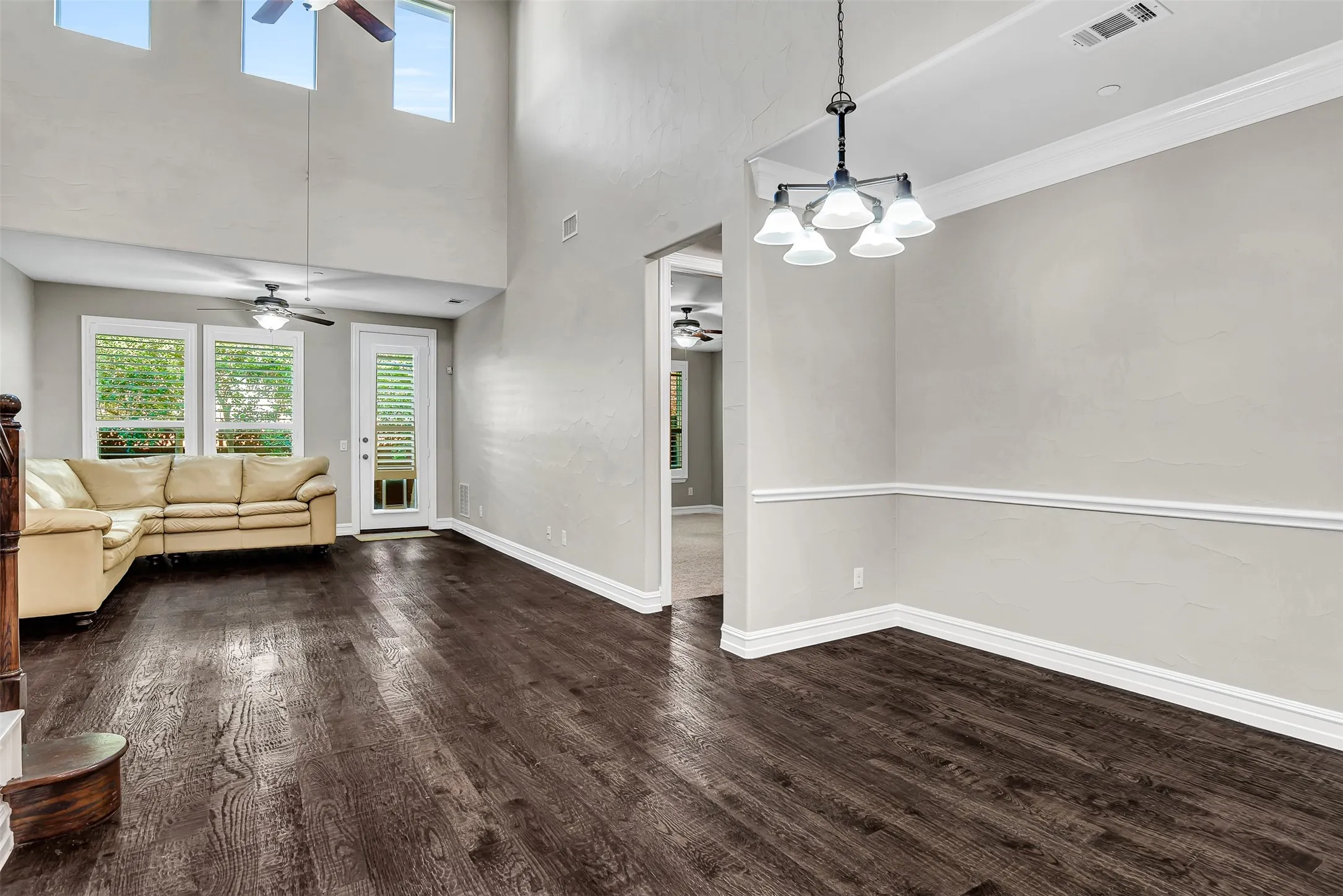 The townhome has plenty of large sunny windows that keep the home bright and open! Handscraped hardwood floors in the living areas are a touch of elegance that make these homes unique.