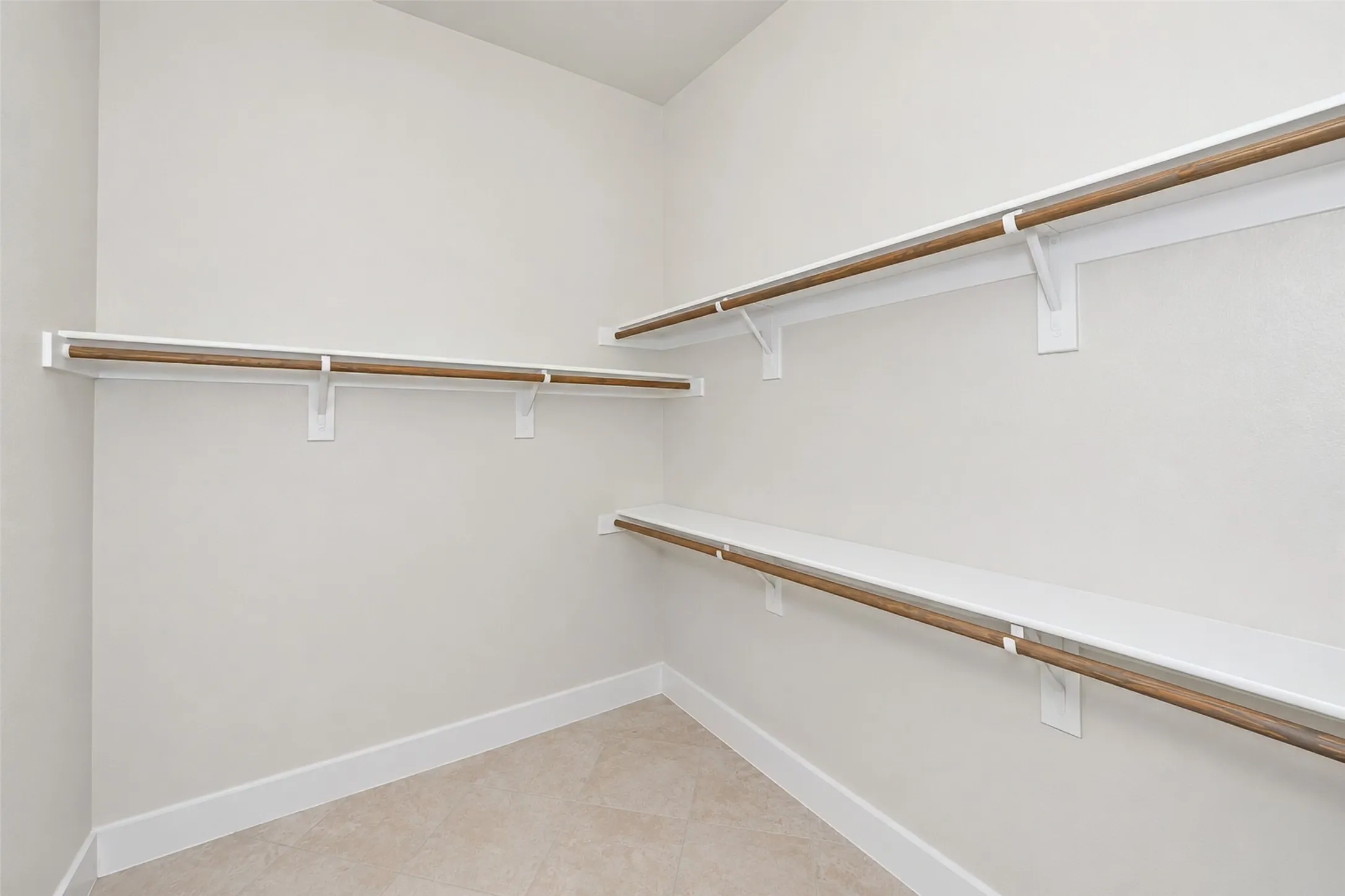 This primary closet is enormous!