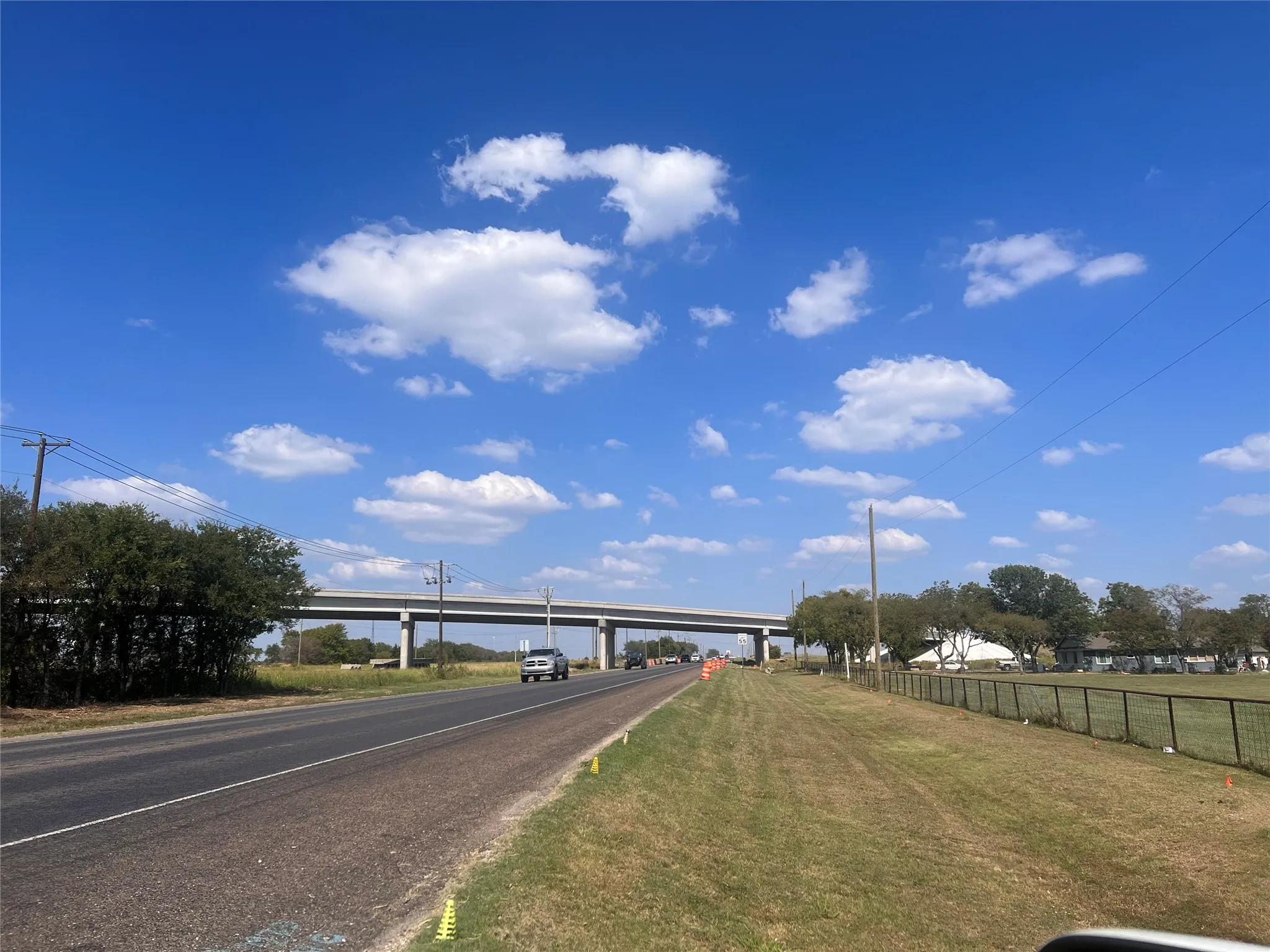 Once Loop 9 Opens this area is perfect for Commercial Devp.