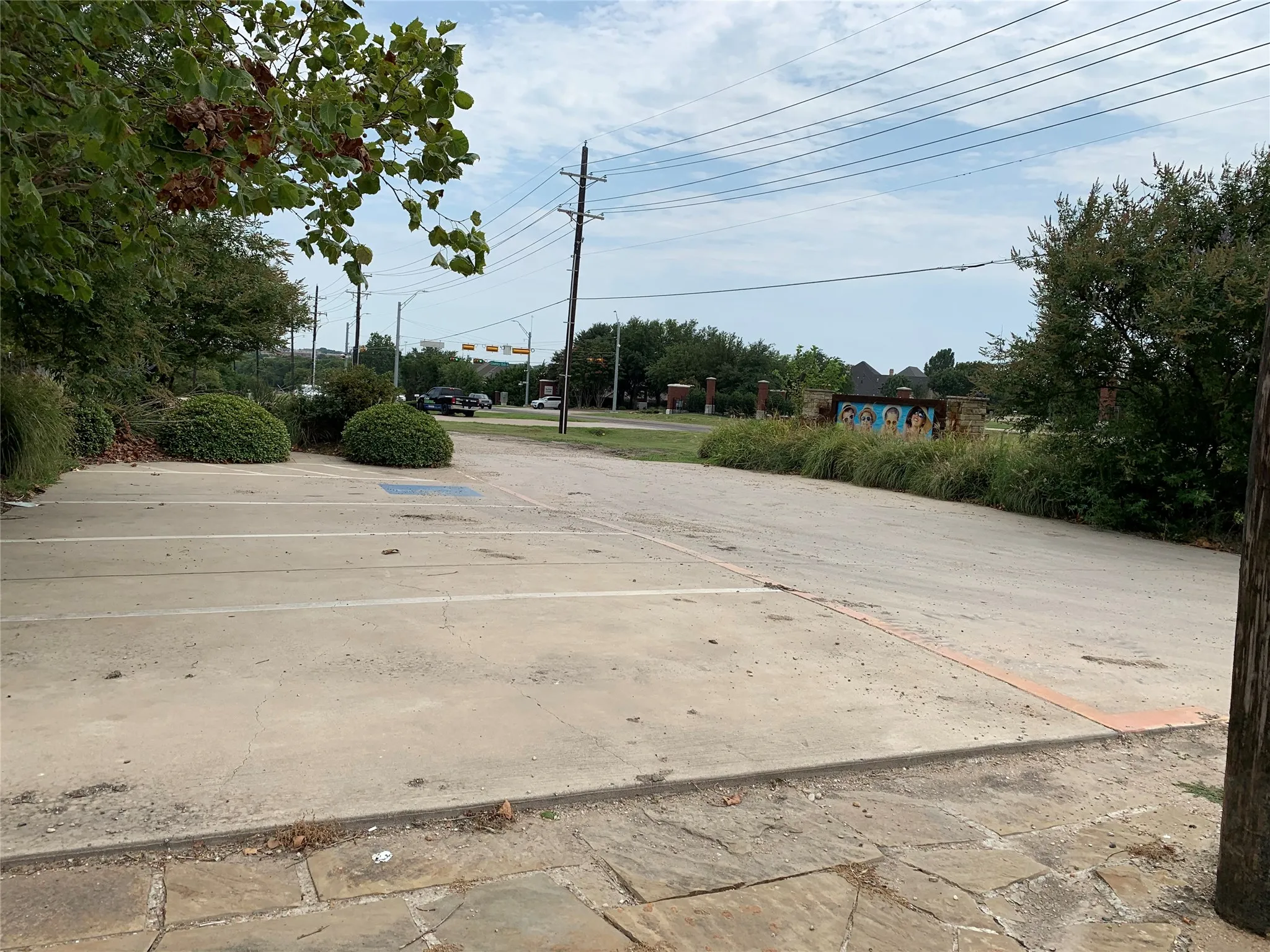 Some Paved Parking.