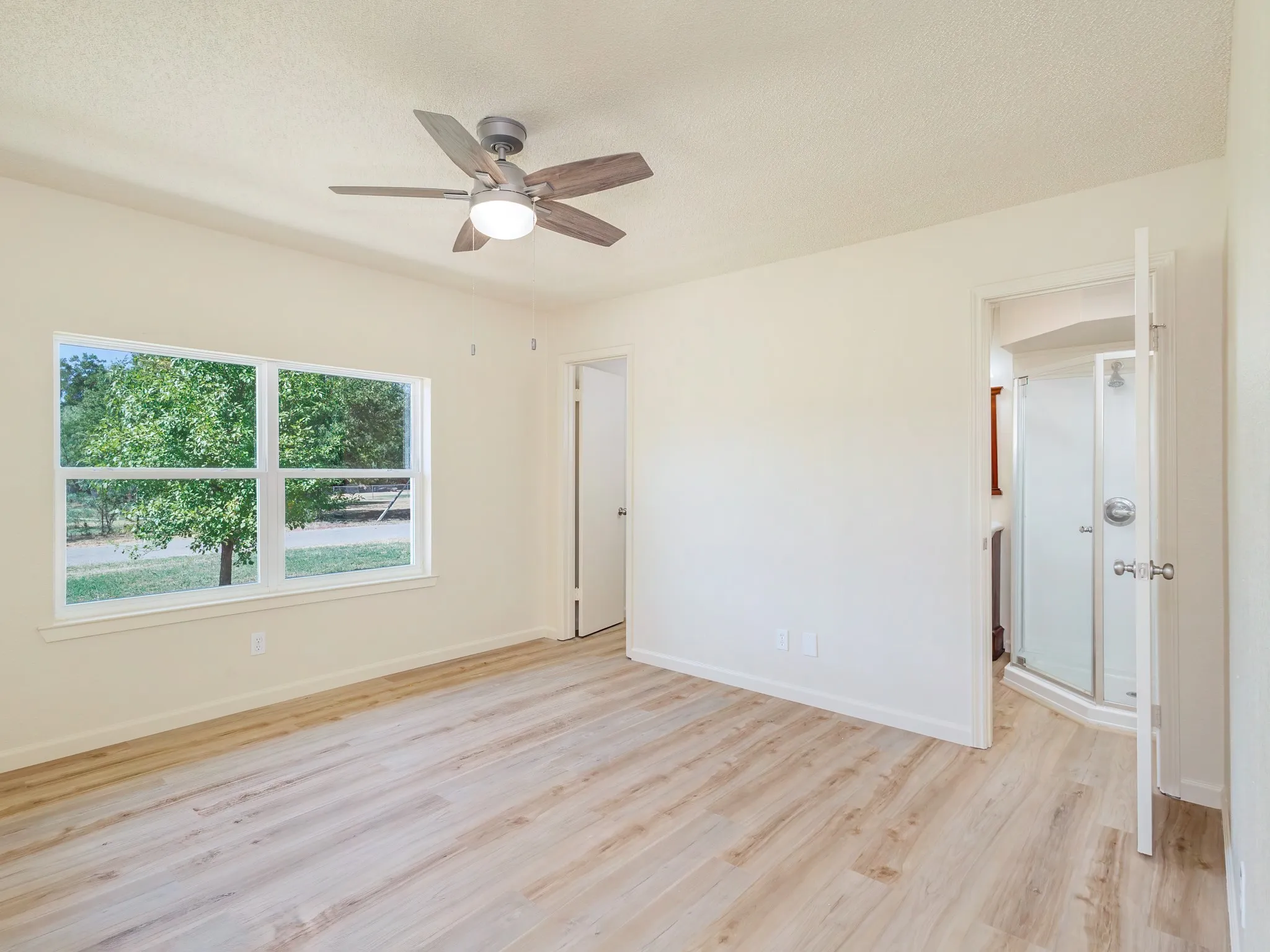 Primary Bedroom - flooring was installed new in 2026