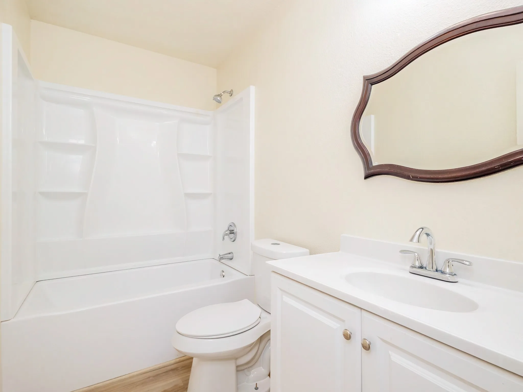 Main bath - fixtures were installed new in 2024