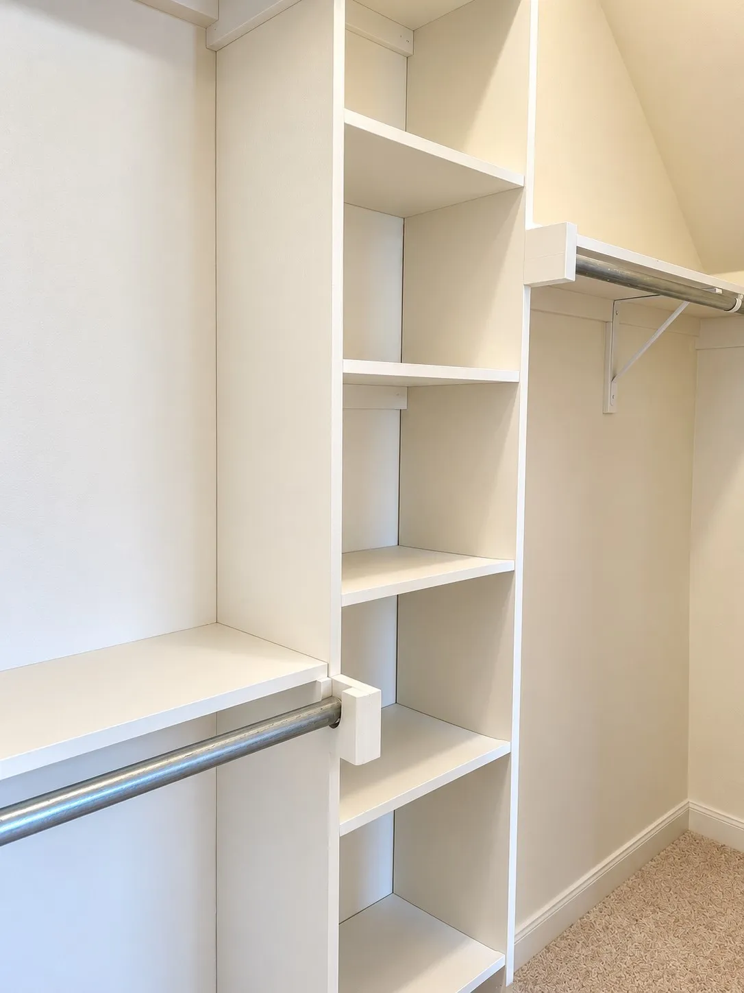 built-ins in every closet