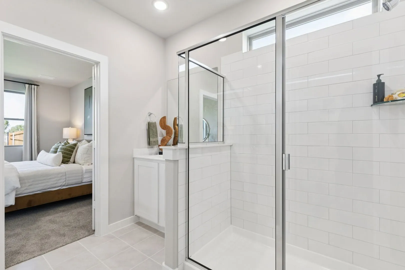 Primary Bathroom in the Magnolia home plan – REPRESENTATIVE PHOTO