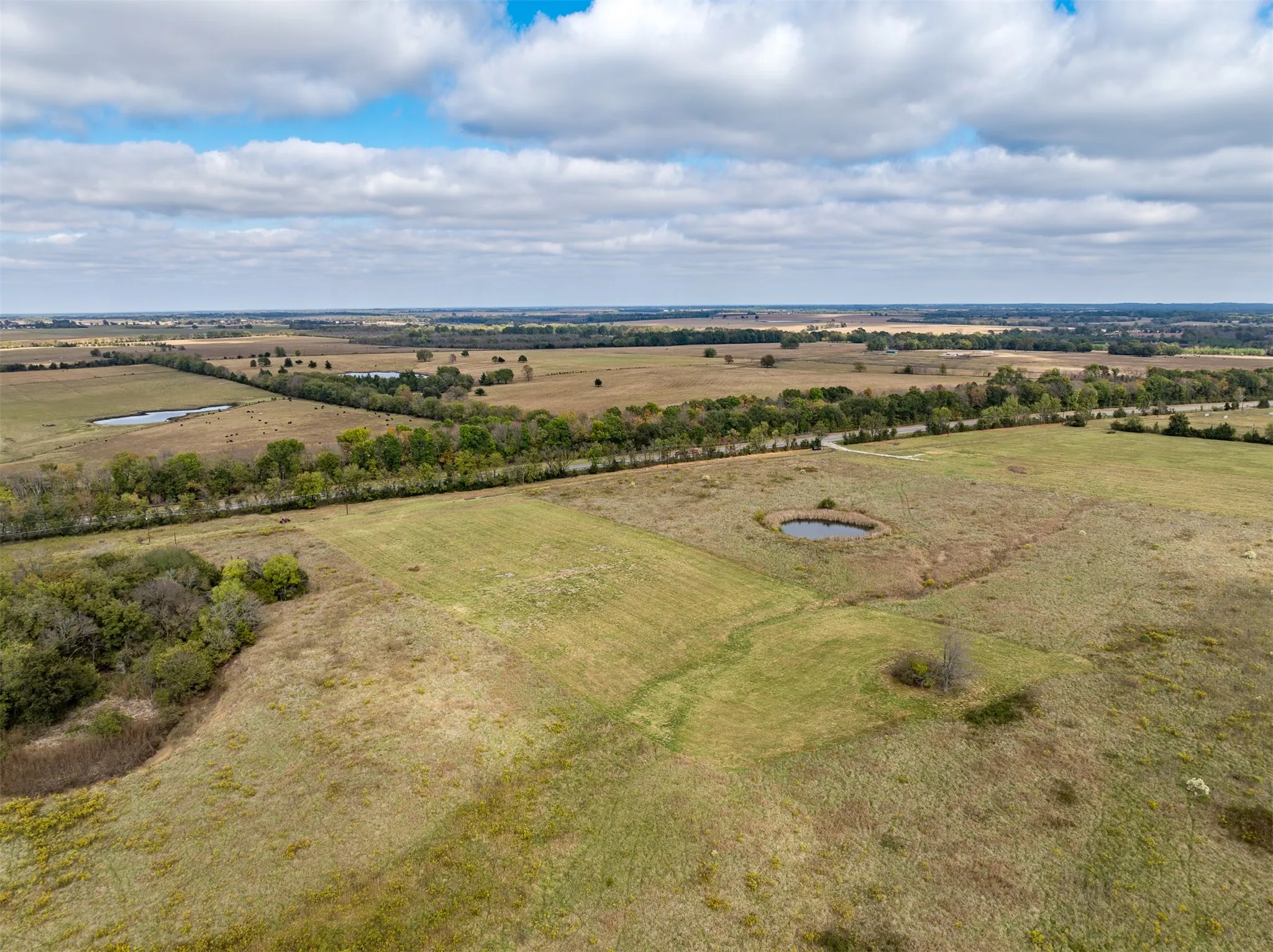 Cleared 5 acre lot ready for your home or manufactured home.