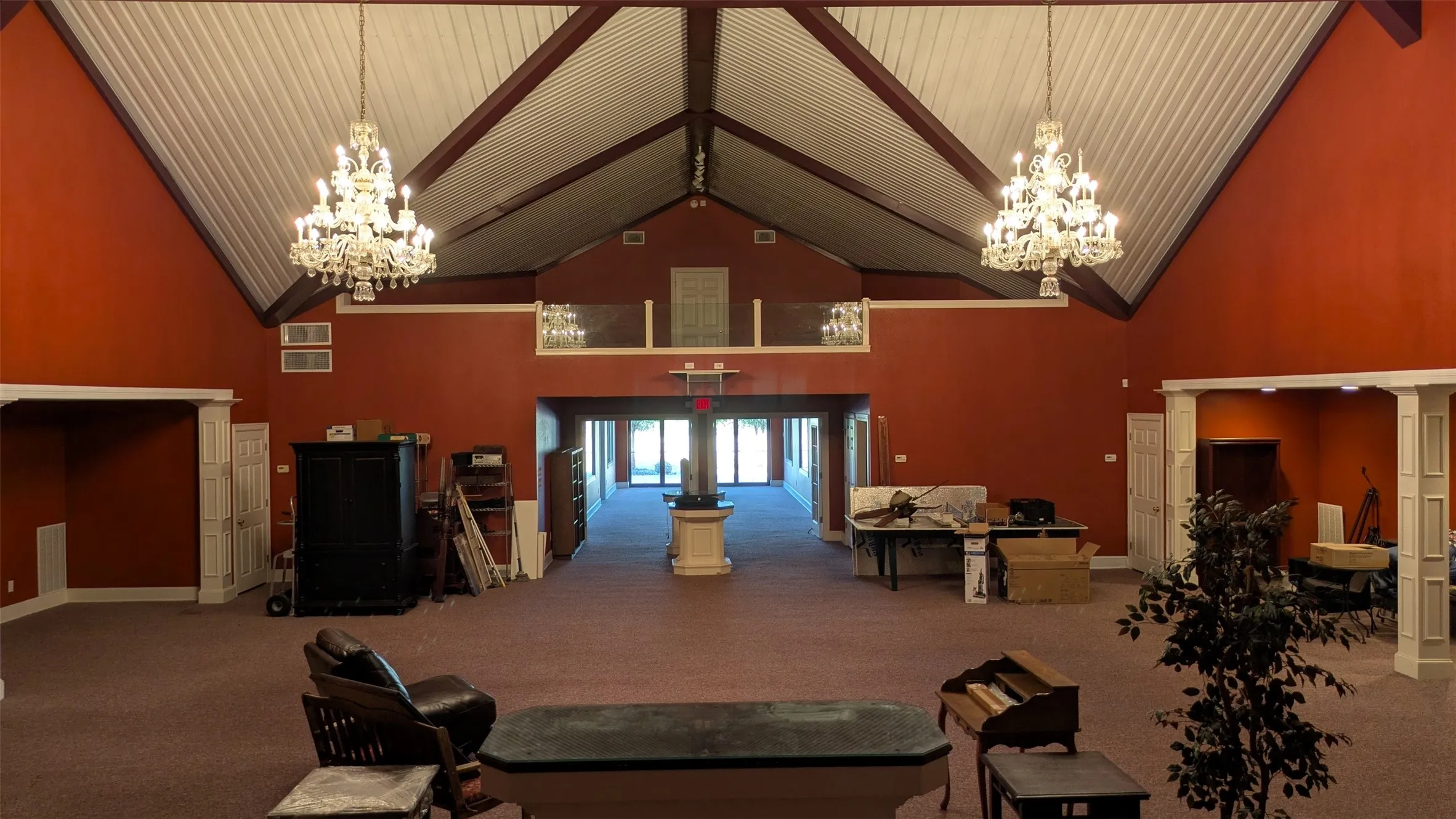 Main event space from stage